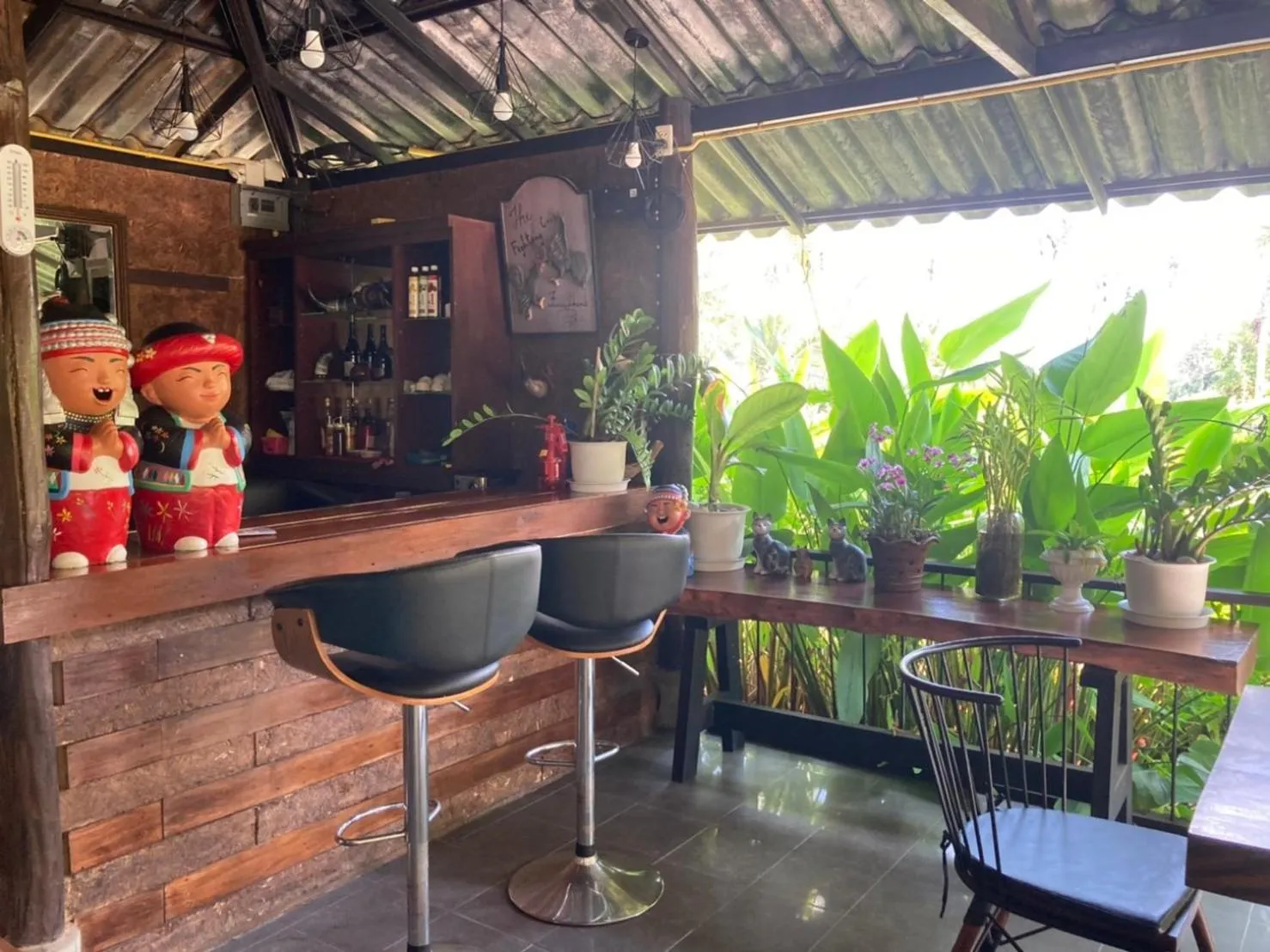 Seating area in Nokkamin Home Chiang Dao