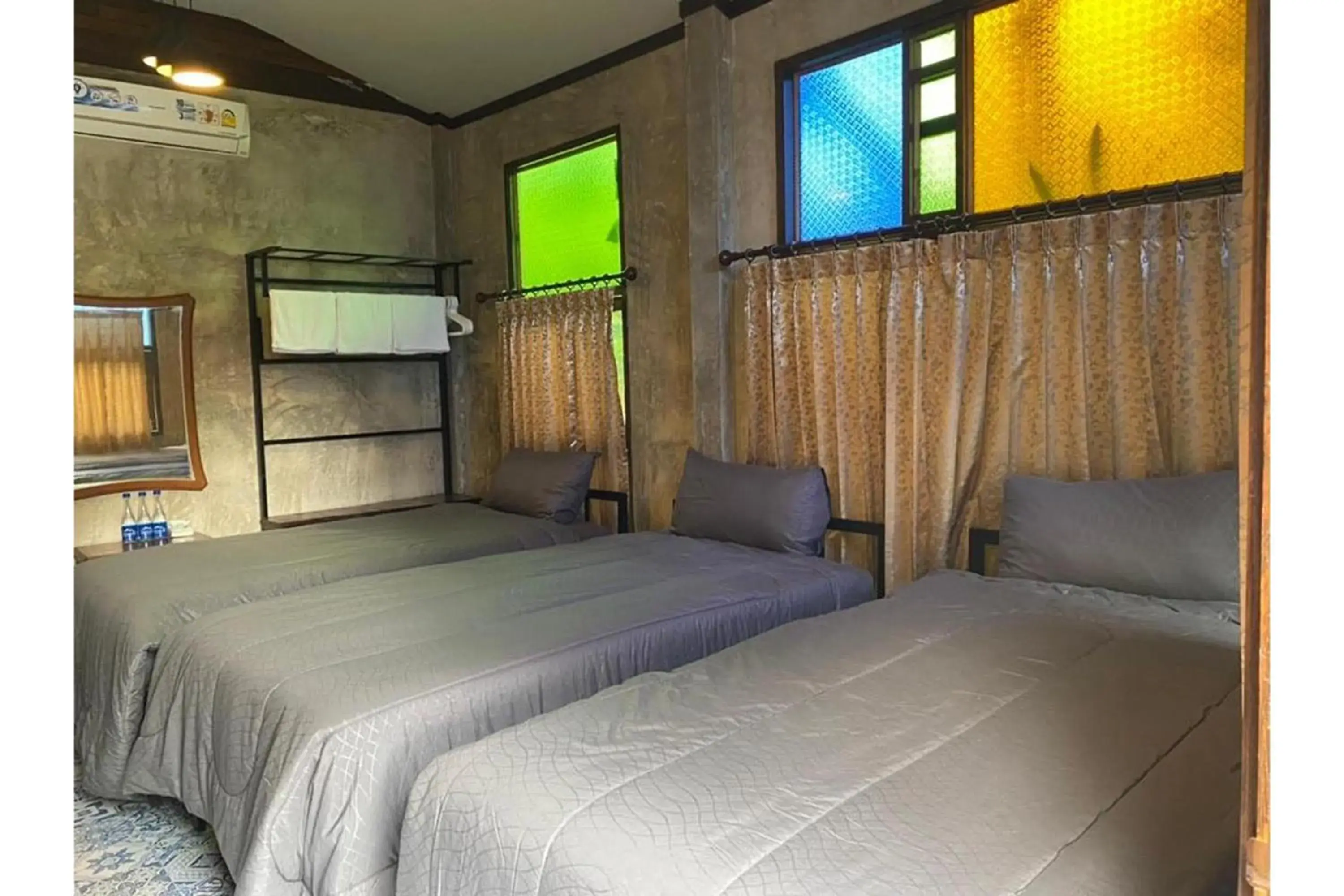 Deluxe Triple Room in Nokkamin Home Chiang Dao Deluxe Triple Room in Nokkamin Home Chiang Dao