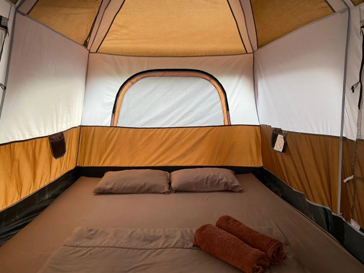 Bed in Nokkamin Home Chiang Dao