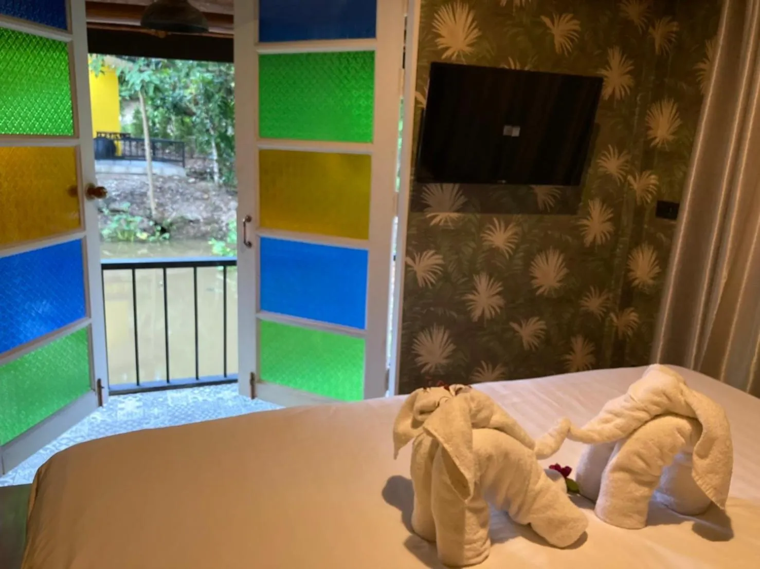 TV and multimedia, Bed in Nokkamin Home Chiang Dao