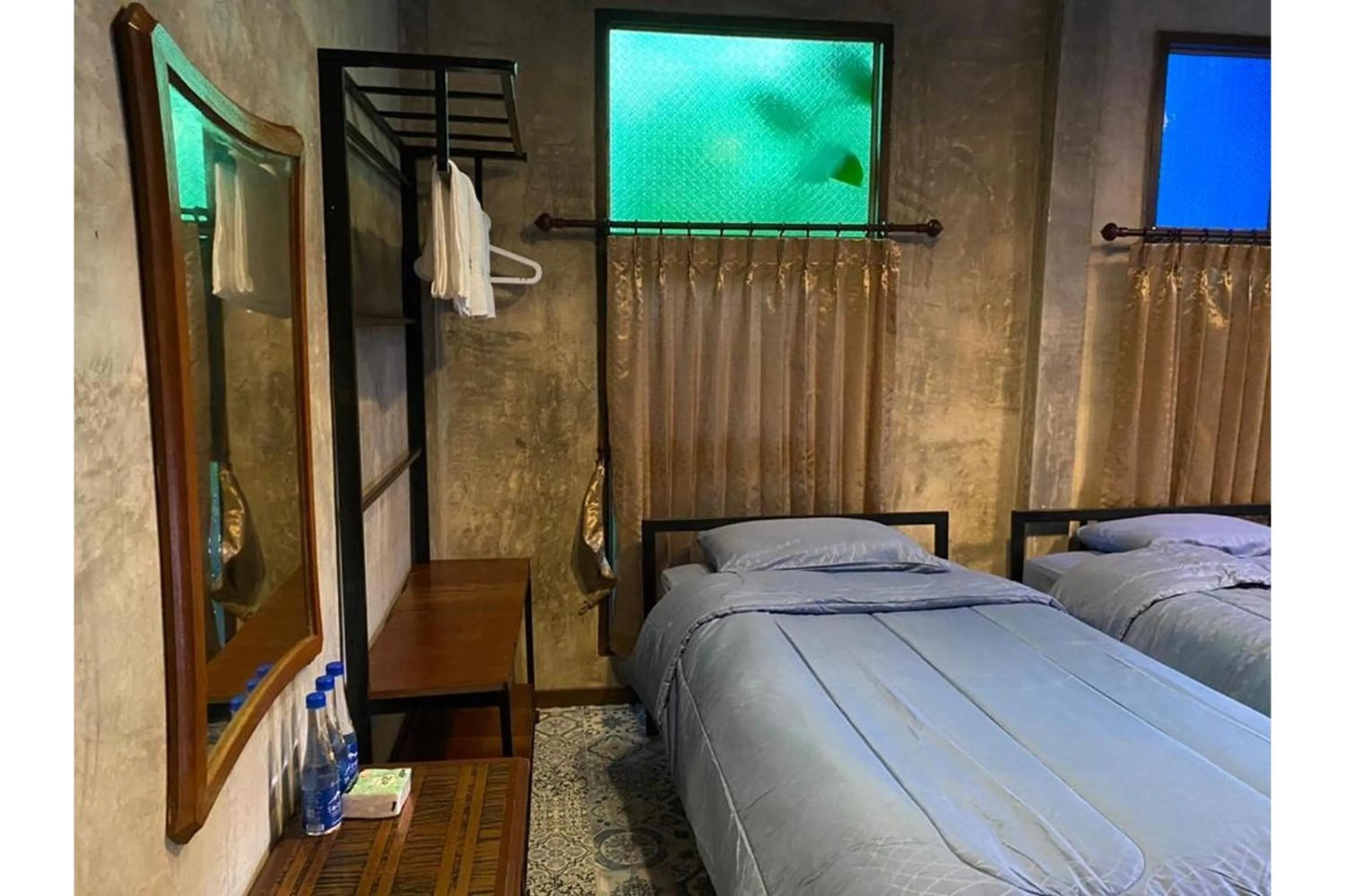 Bed in Nokkamin Home Chiang Dao