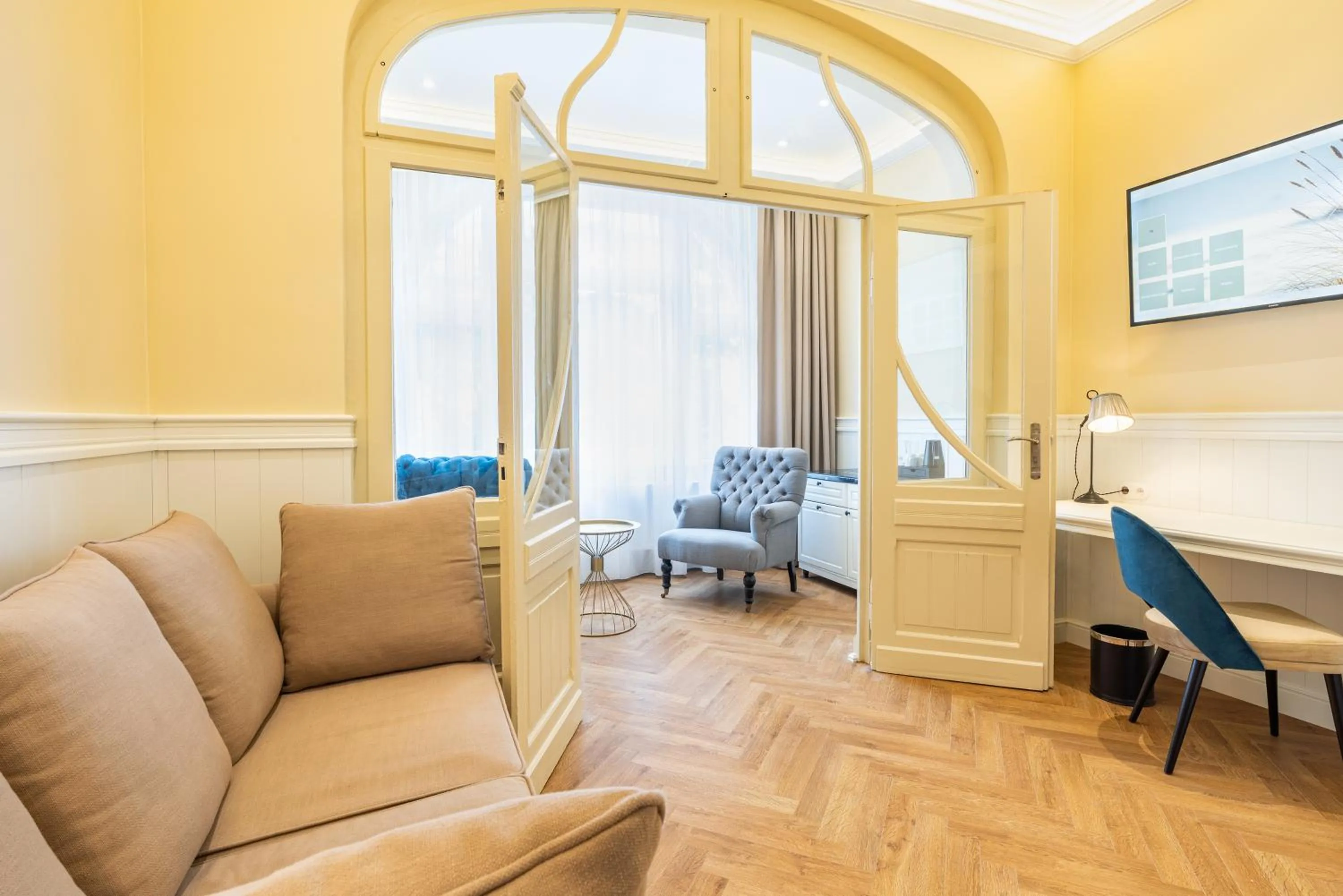 Living room in Strandhotel Ahlbeck