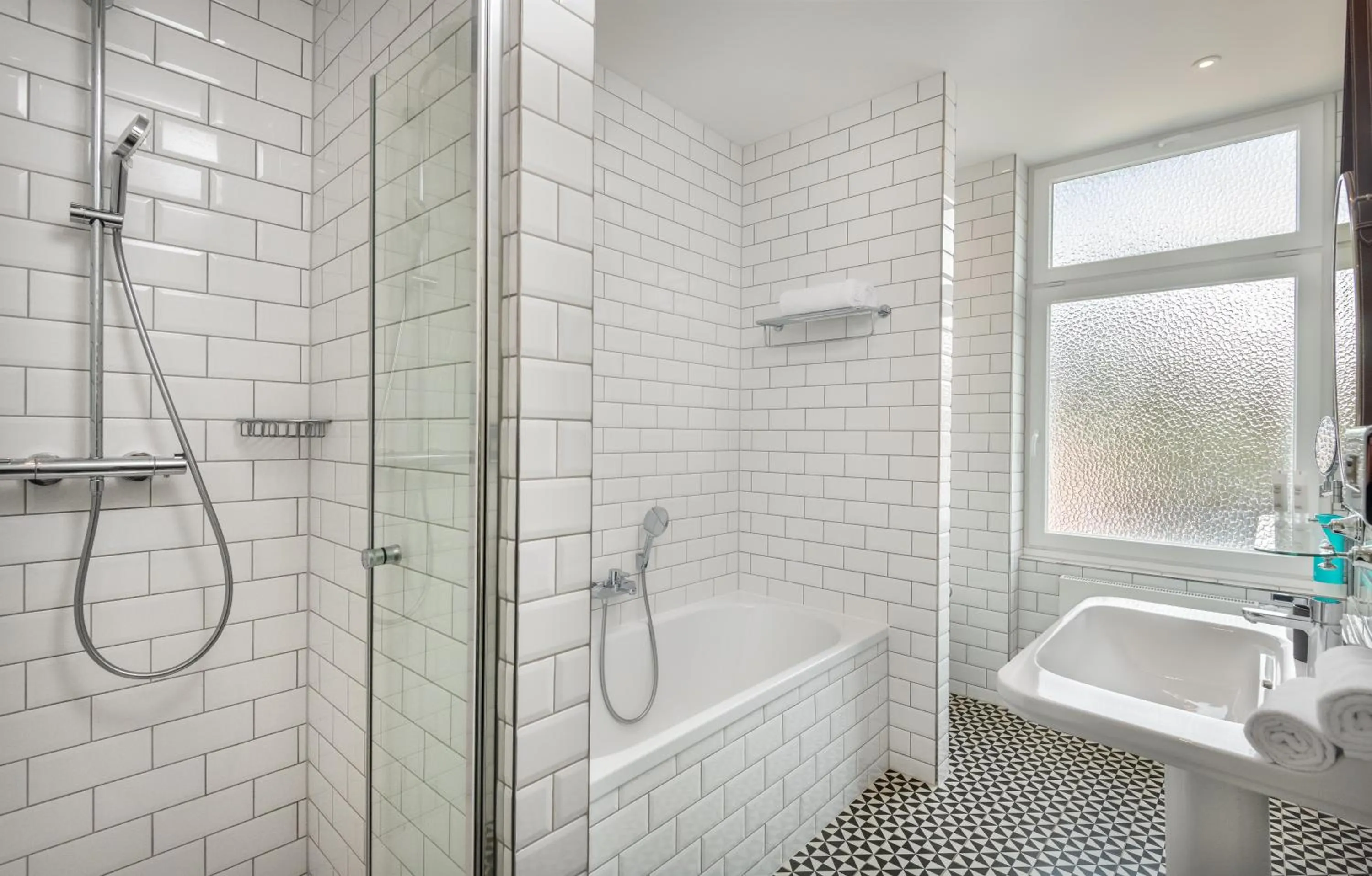 Shower in Strandhotel Ahlbeck