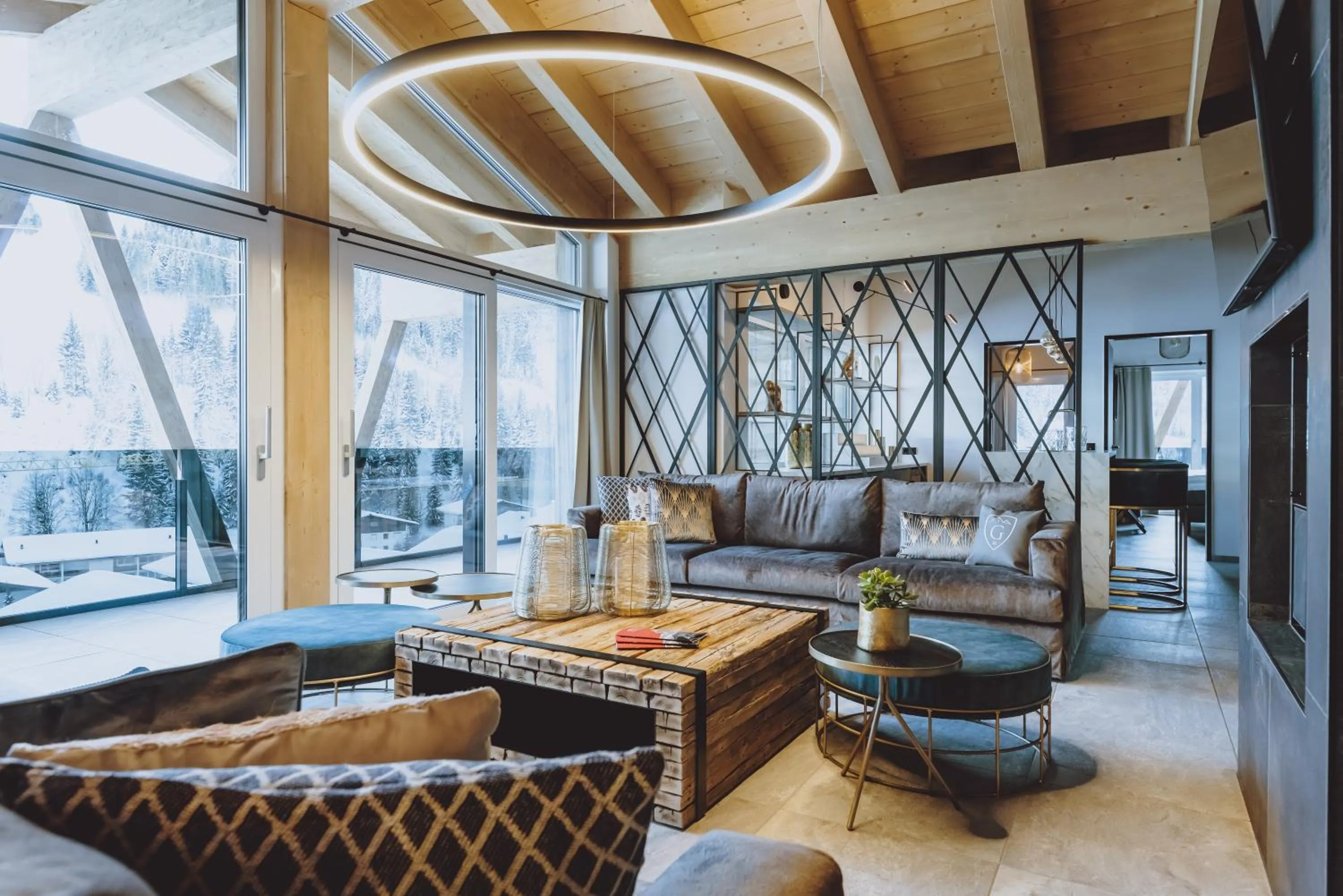 Living room in GLEMM by AvenidA Superior Hotel & Residences