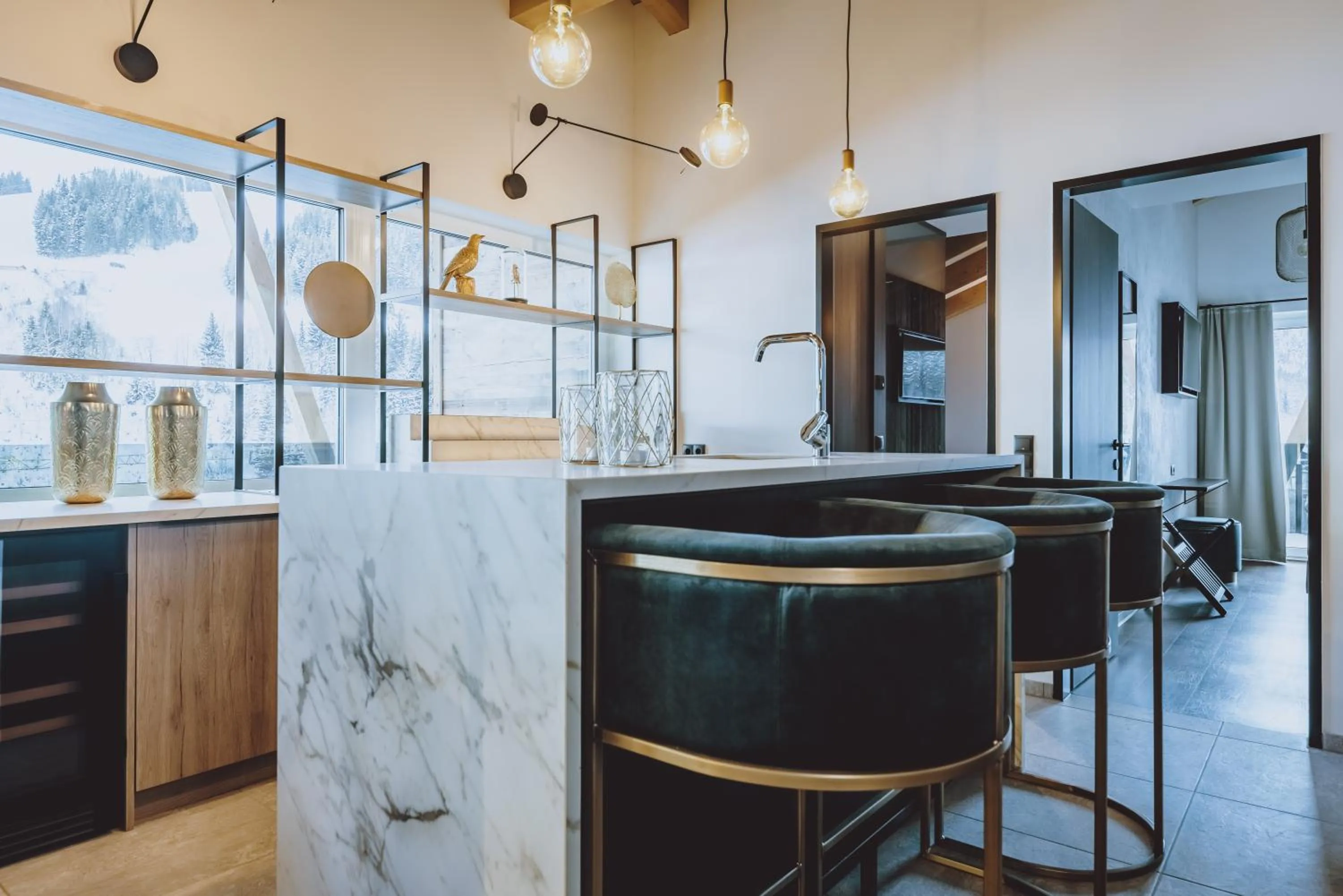 kitchen in GLEMM by AvenidA Superior Hotel & Residences