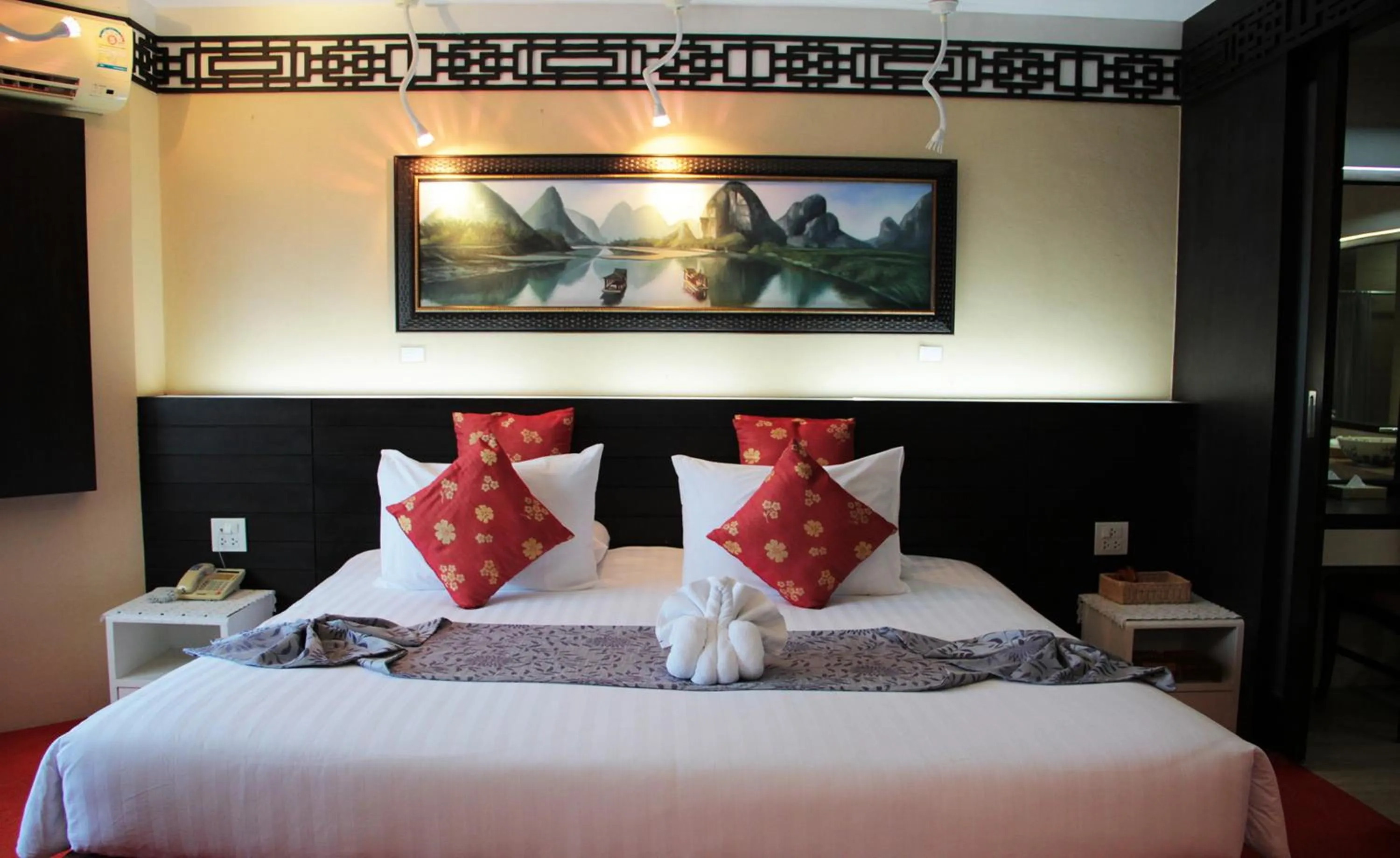 Bedroom, Bed in V Verve Service Apartment Hotel