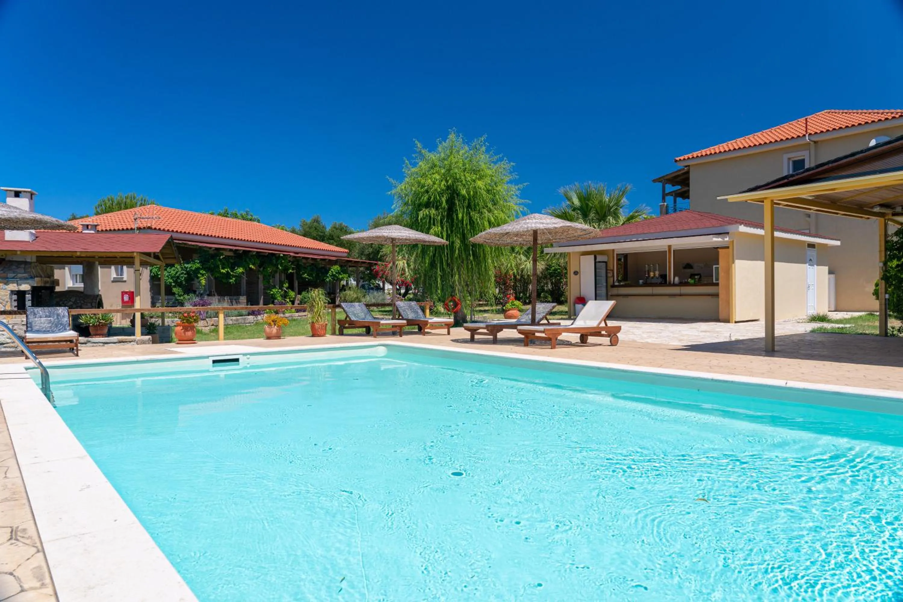 Property building in Aggelina's Apartments