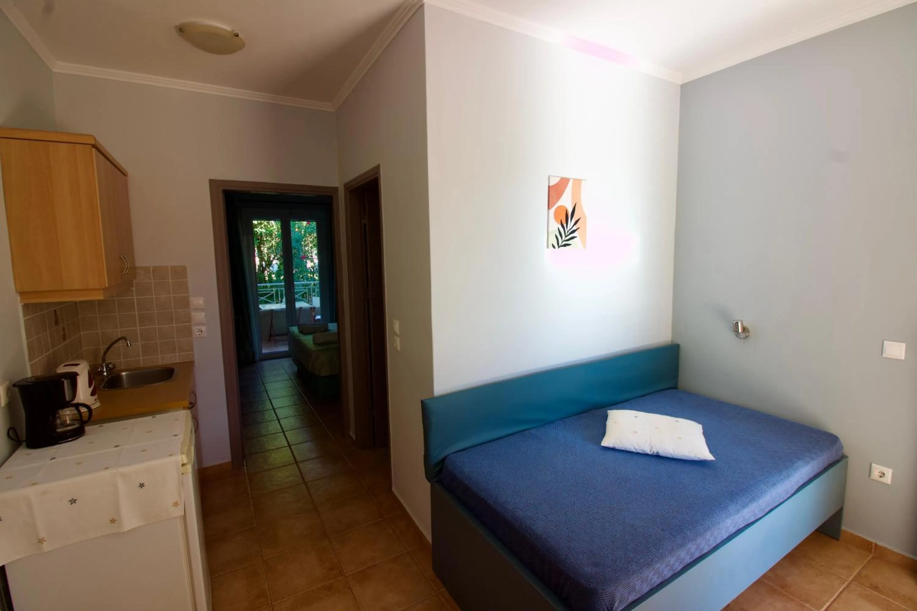 Bed in Aggelina's Apartments