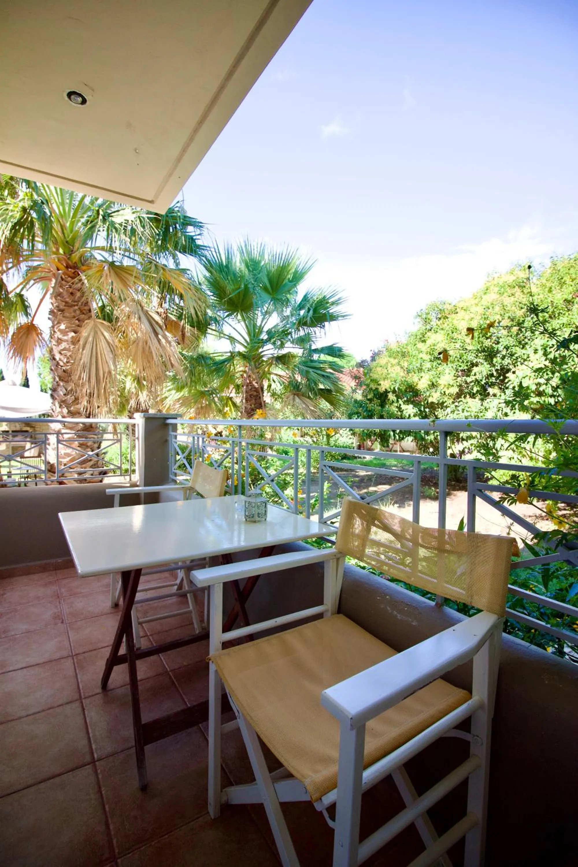 Balcony/Terrace in Aggelina's Apartments