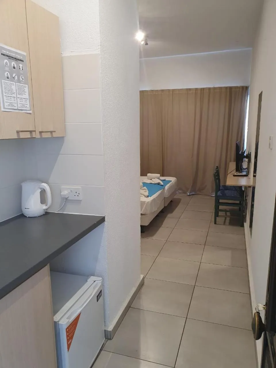 Kitchen or kitchenette, Bed in Sea CleoNapa Mandali