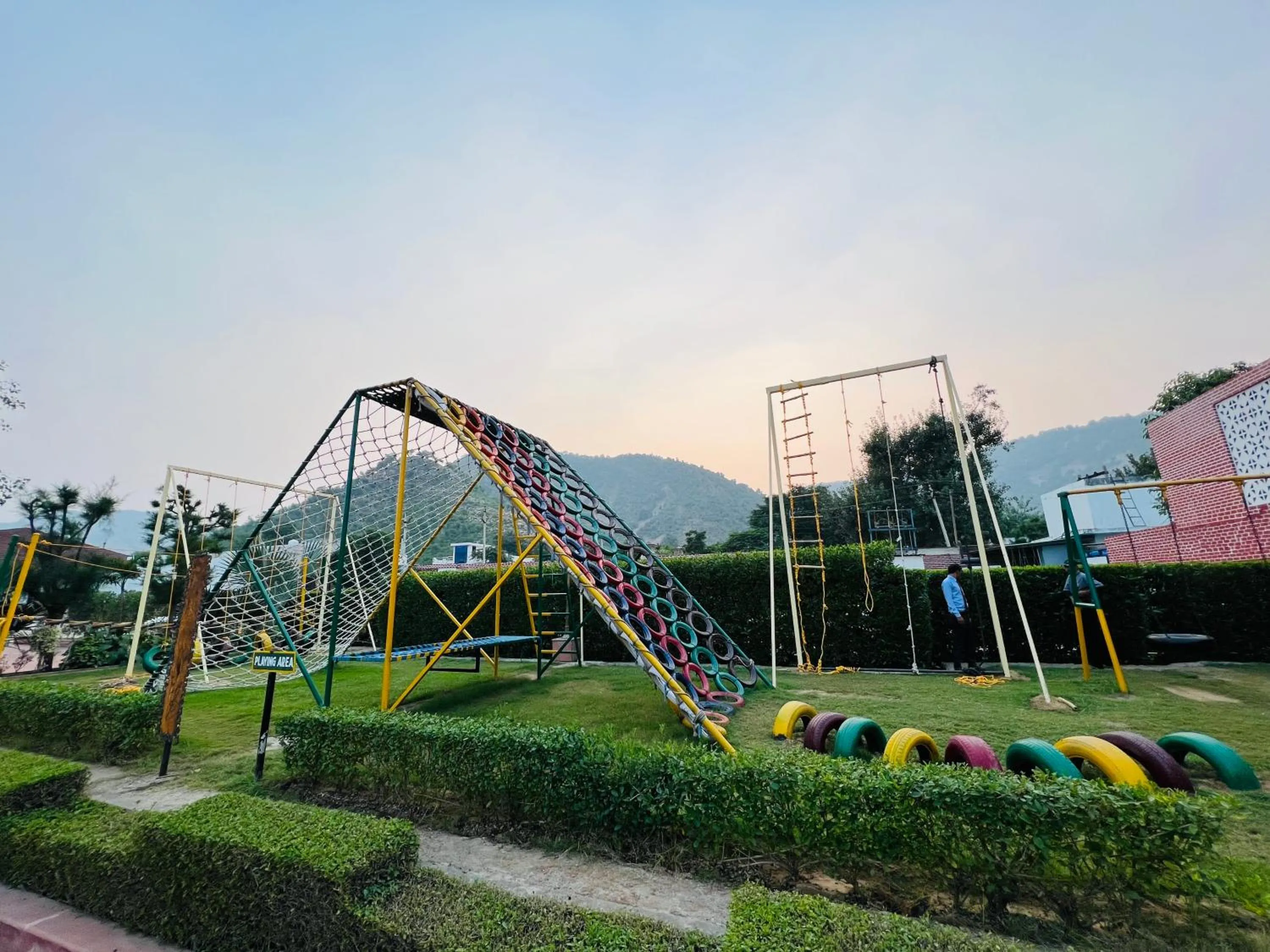 Children play ground in DESI THATH RESORT