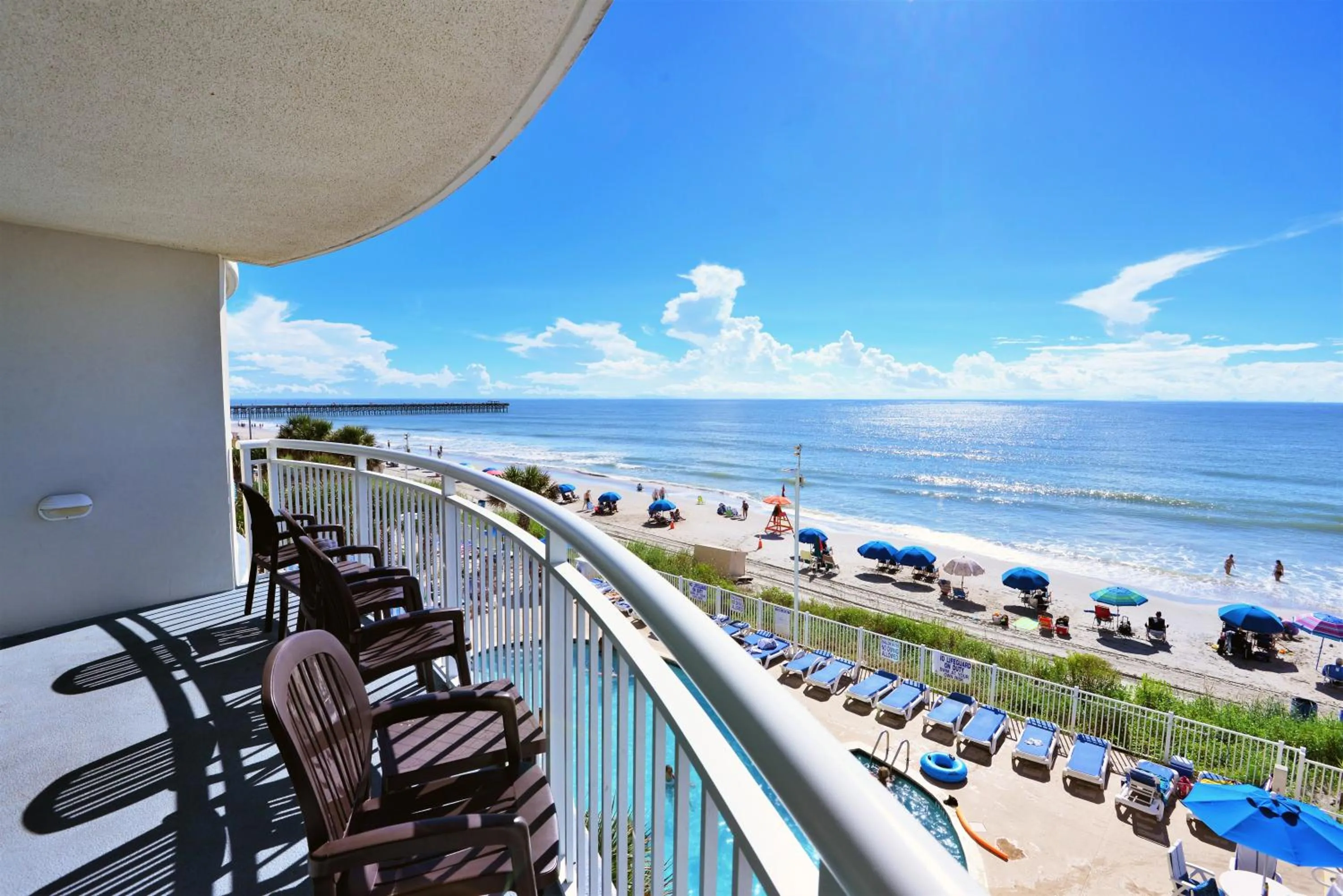 Deluxe Ocean Front Two-Bedroom Condo in Sandy Beach Resort