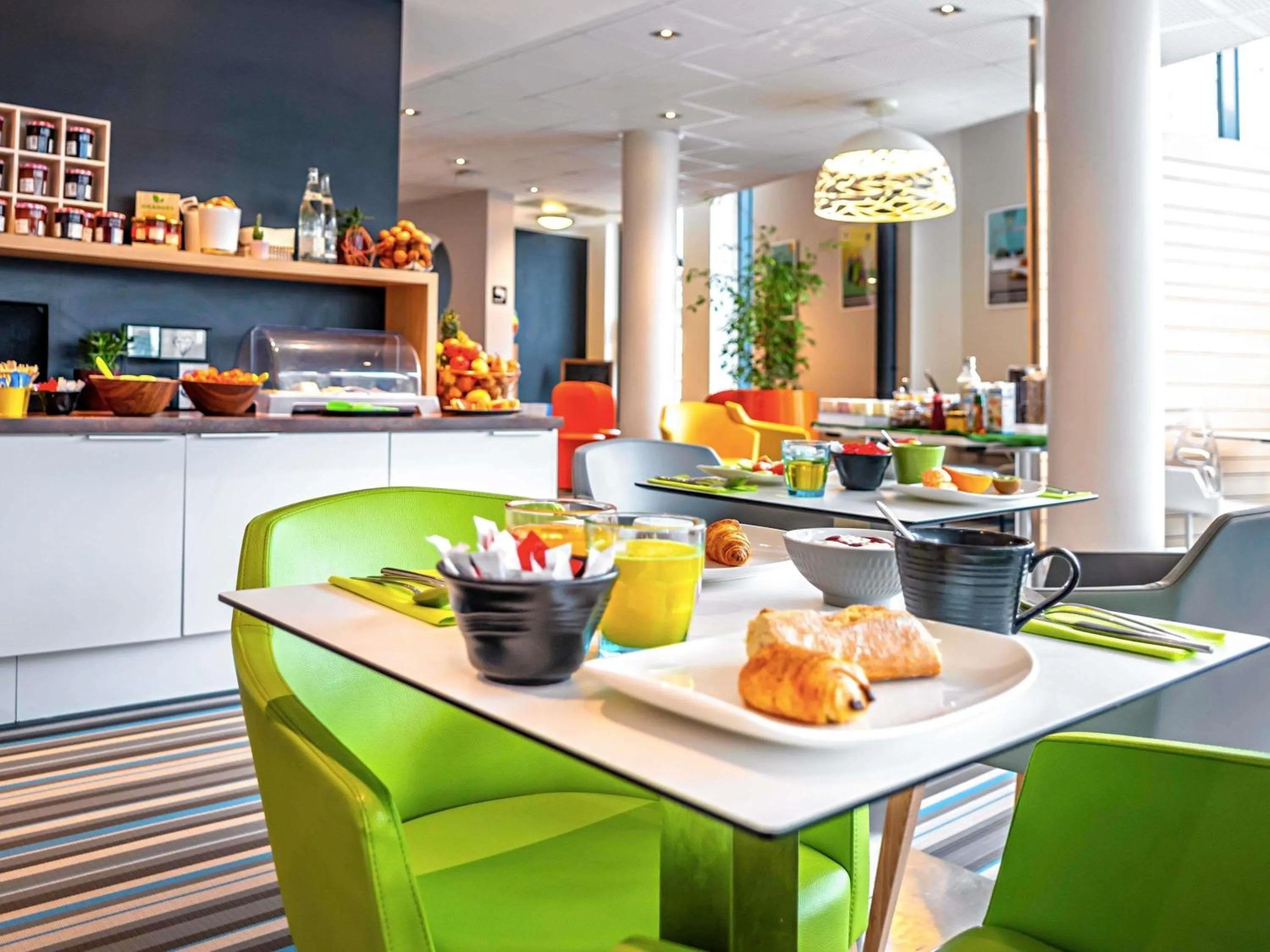 Breakfast in ibis Styles Strasbourg Avenue du Rhin