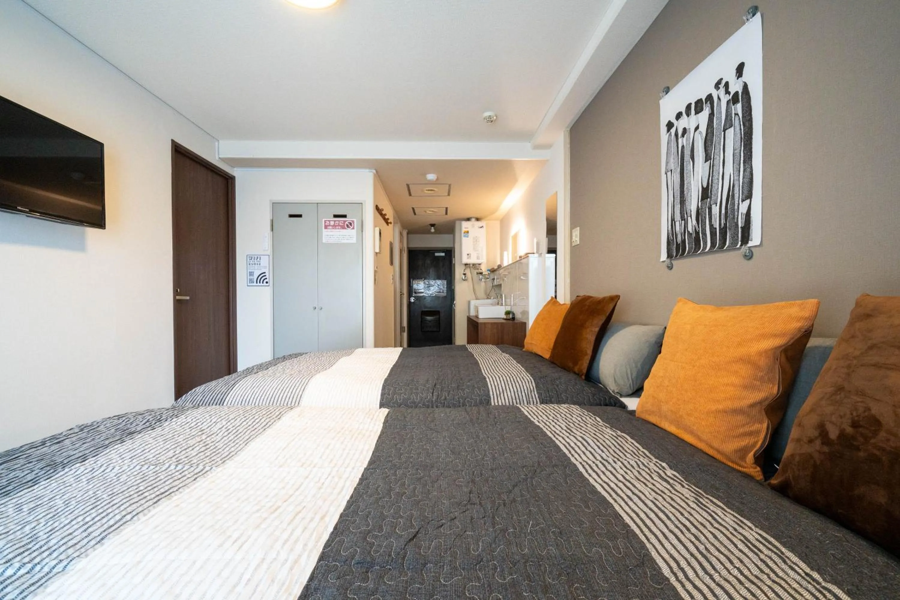 Bed in Hotel Flourish 67