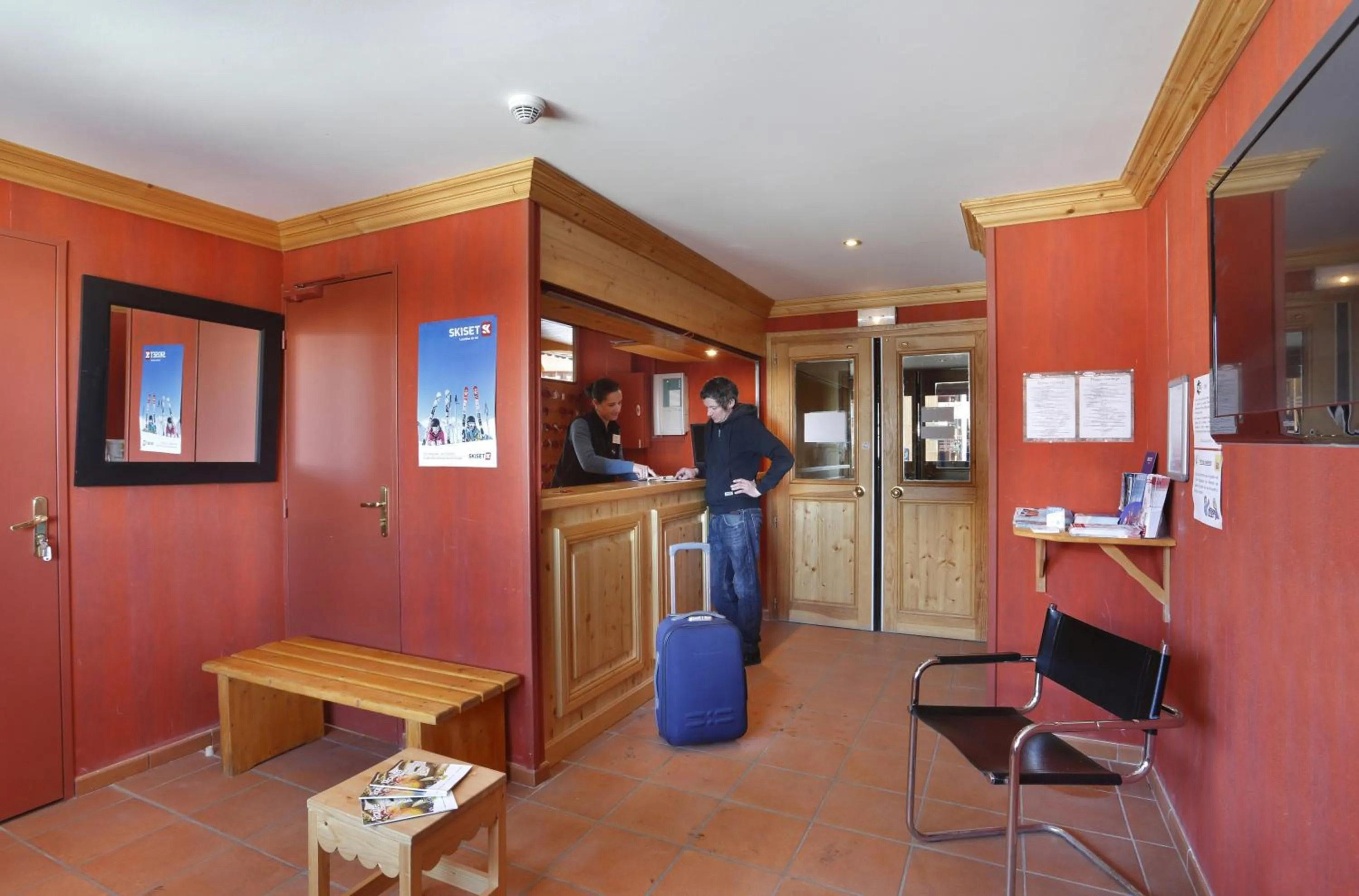 Lobby or reception in Vacancéole - Résidence Vega