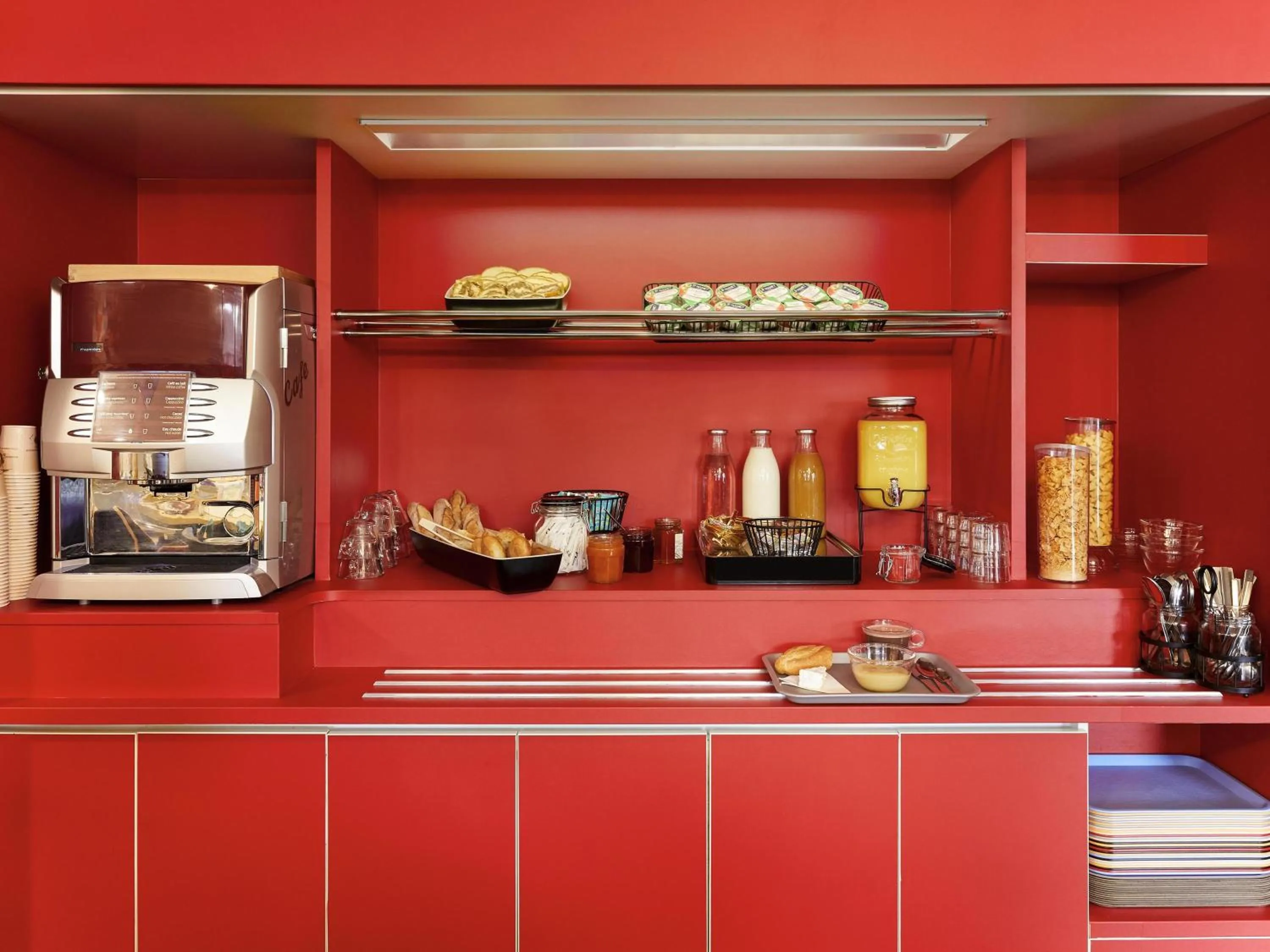 Breakfast in hotelF1 Grenoble Université