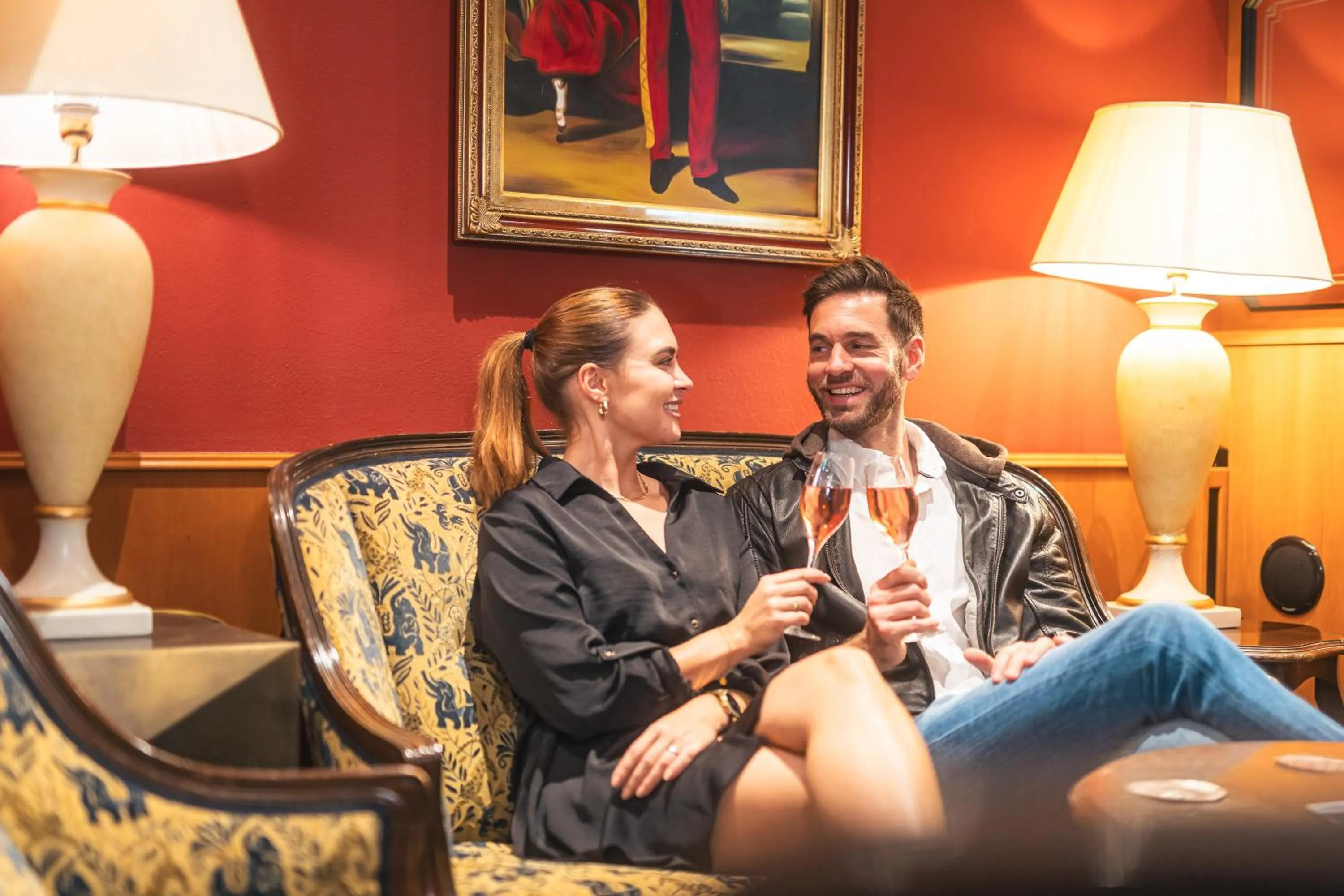 Lobby or reception in Appartements Cella Central