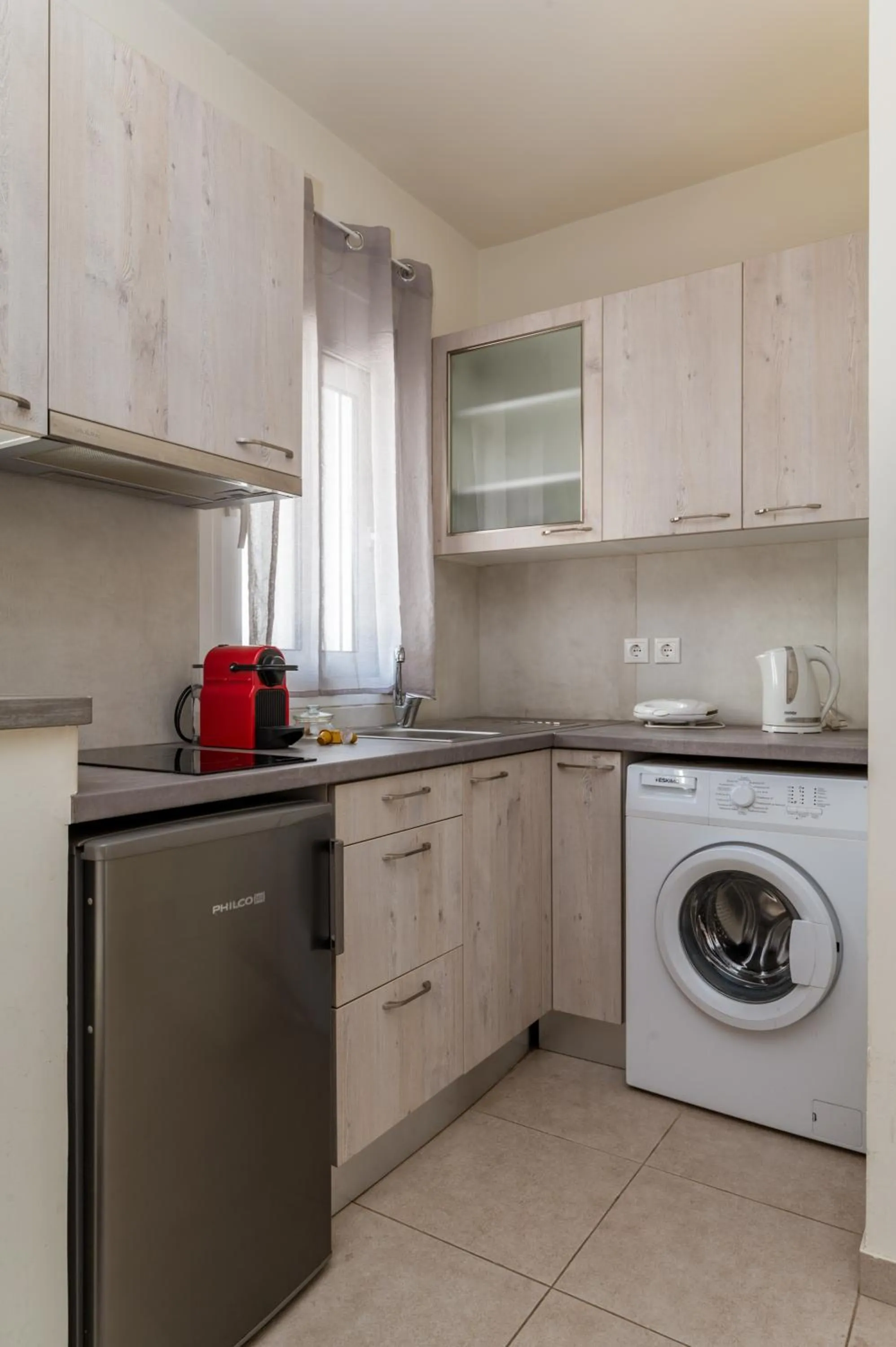 Kitchen or kitchenette in Elvita Apartments 3