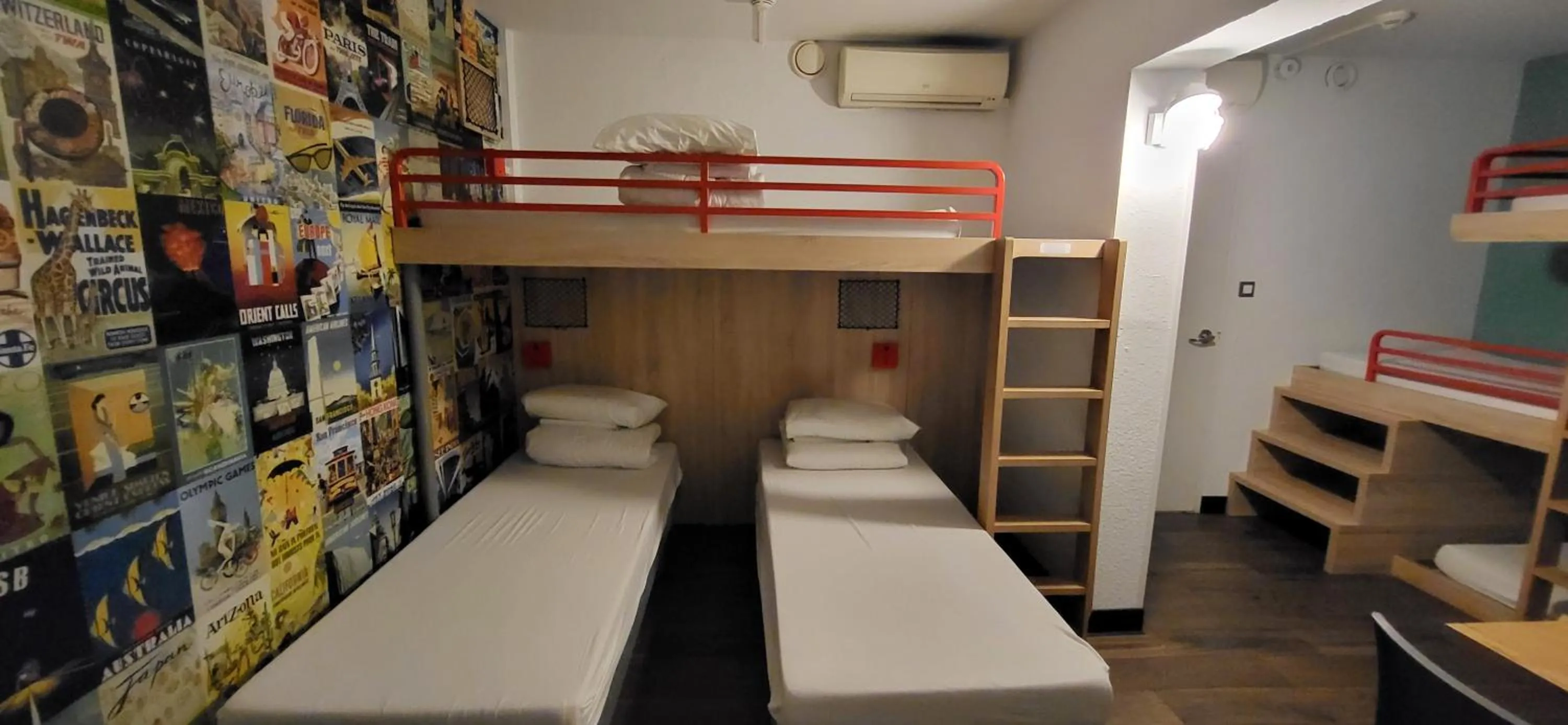 bunk bed, Bed in hotelF1 Dijon Nord