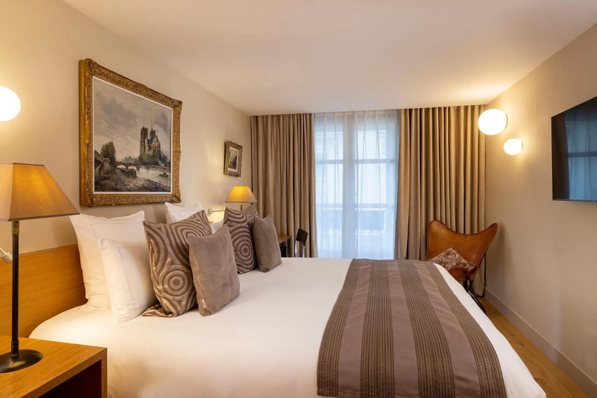 Bed in Hotel Pas De Calais