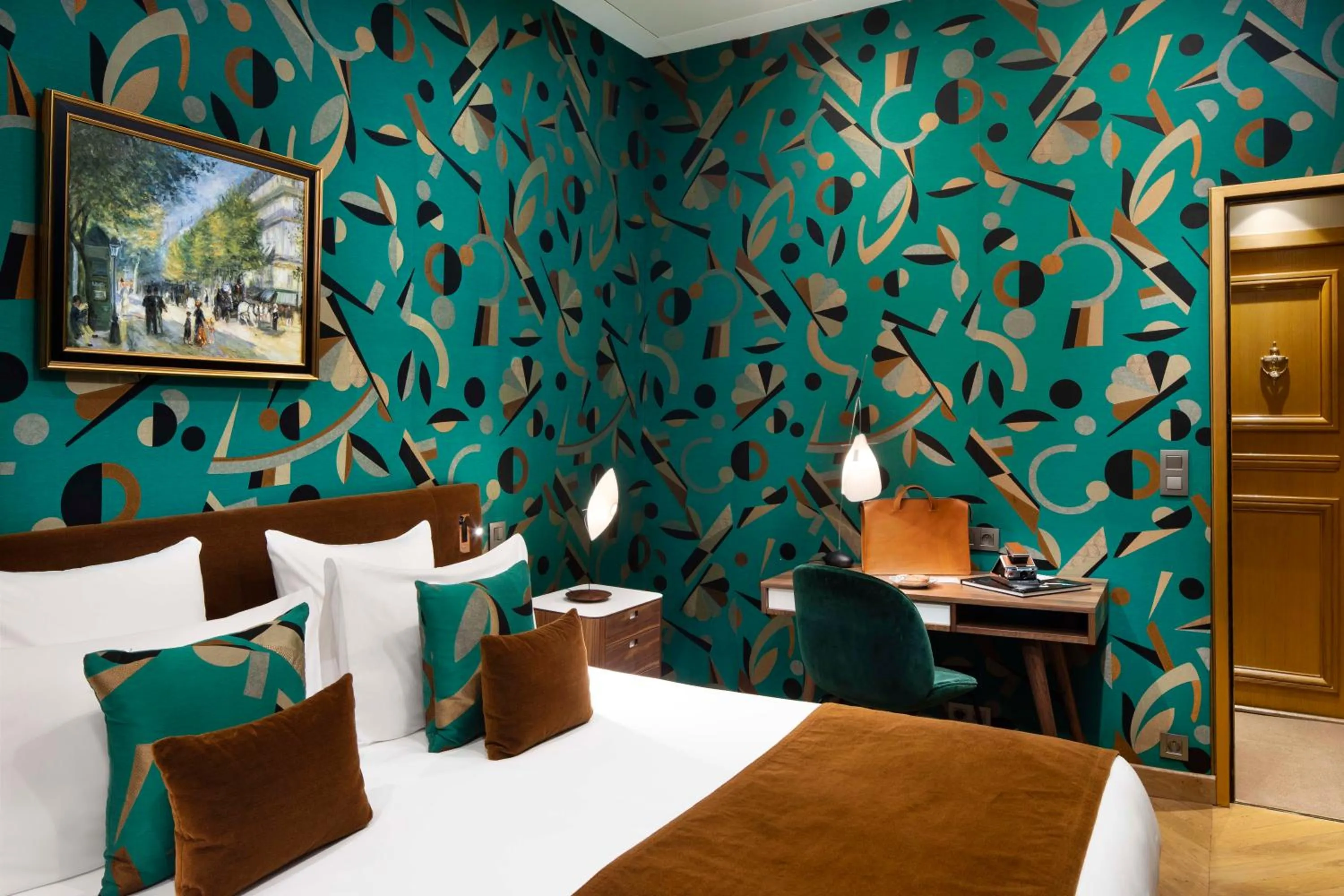 Bed in Hotel Pas De Calais