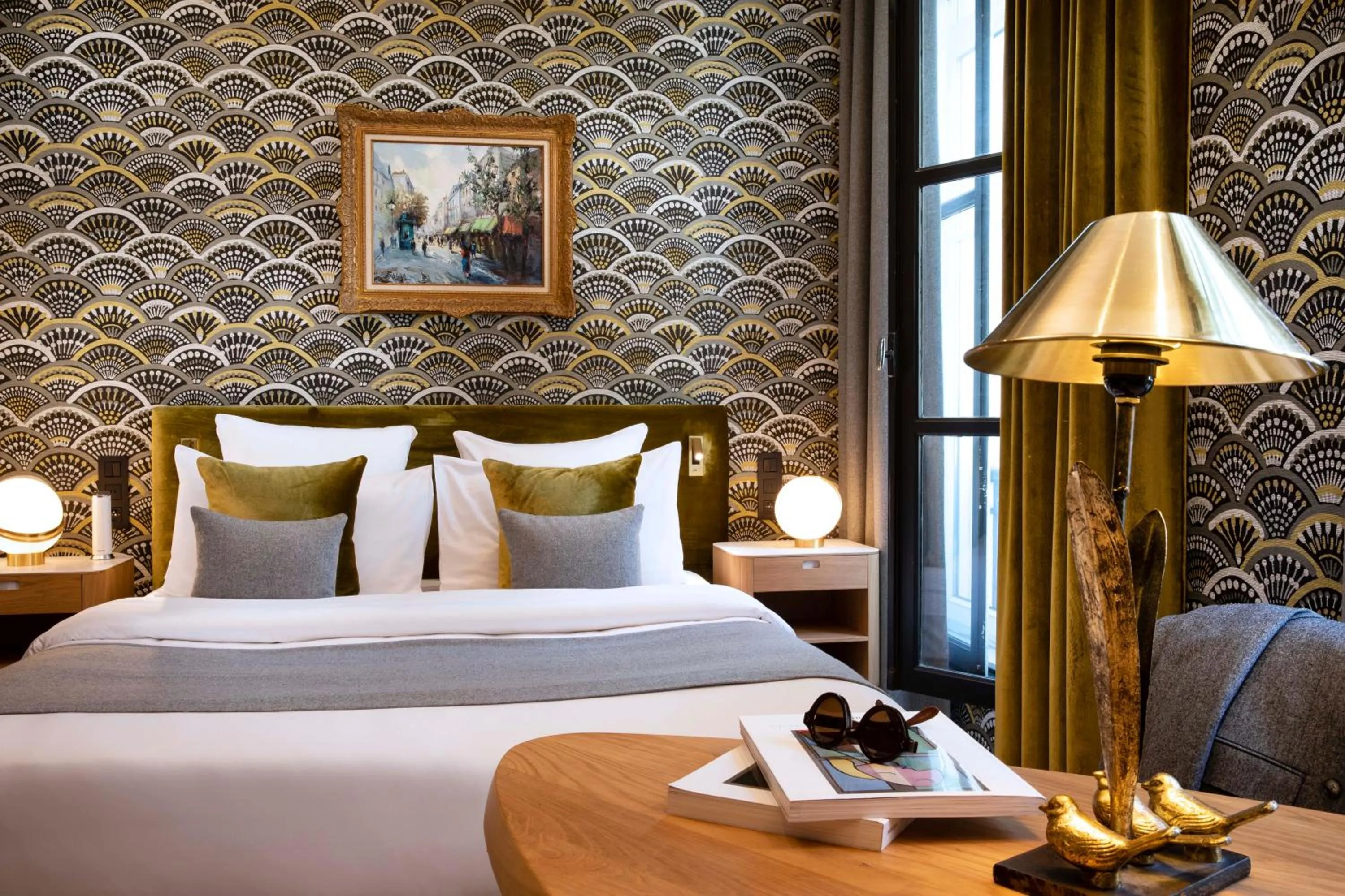 Bed in Hotel Pas De Calais