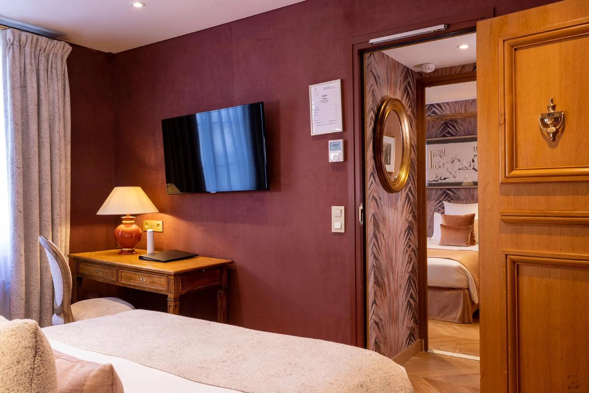 Bed in Hotel Pas De Calais