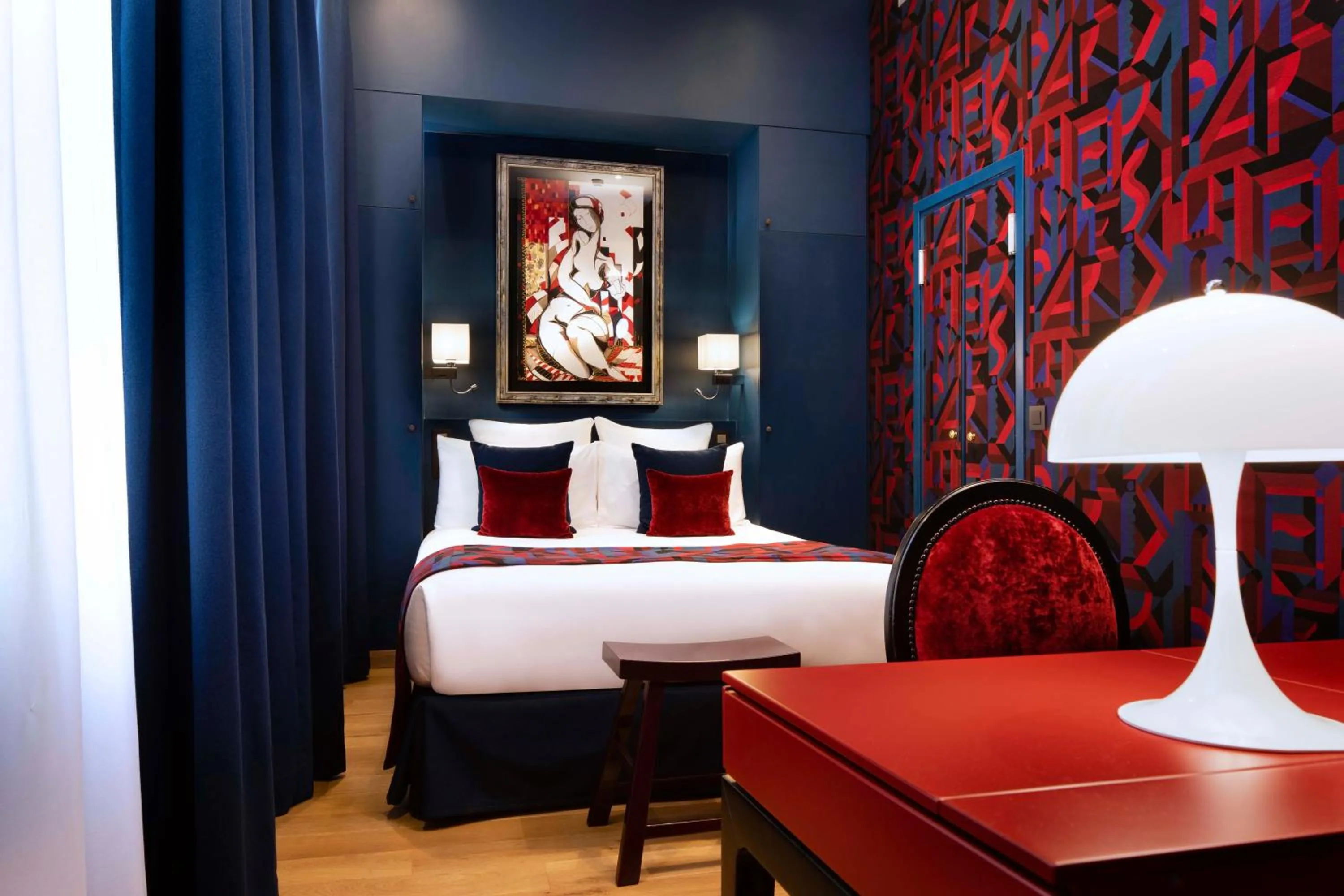 Bed in Hotel Pas De Calais