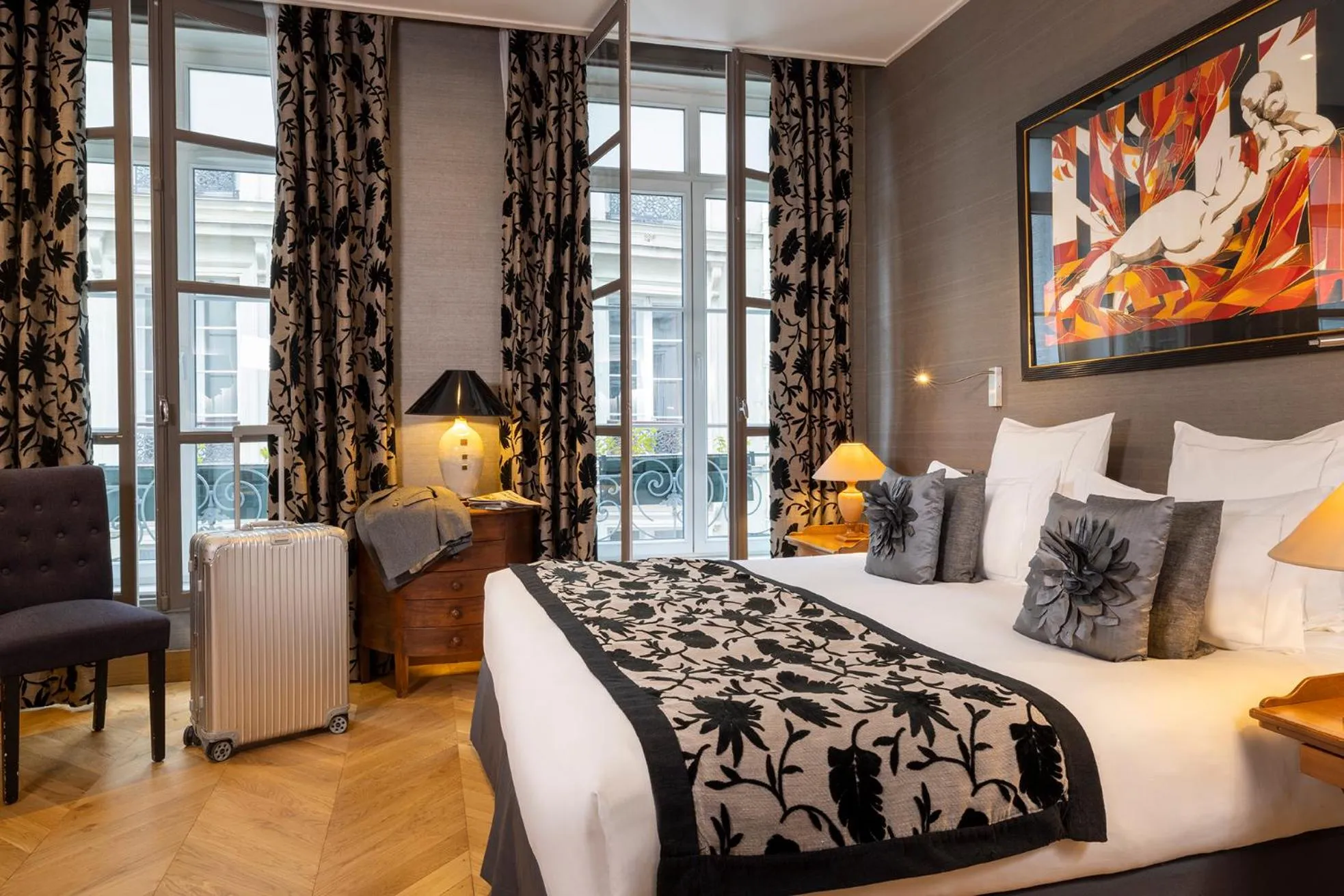 Bed in Hotel Pas De Calais