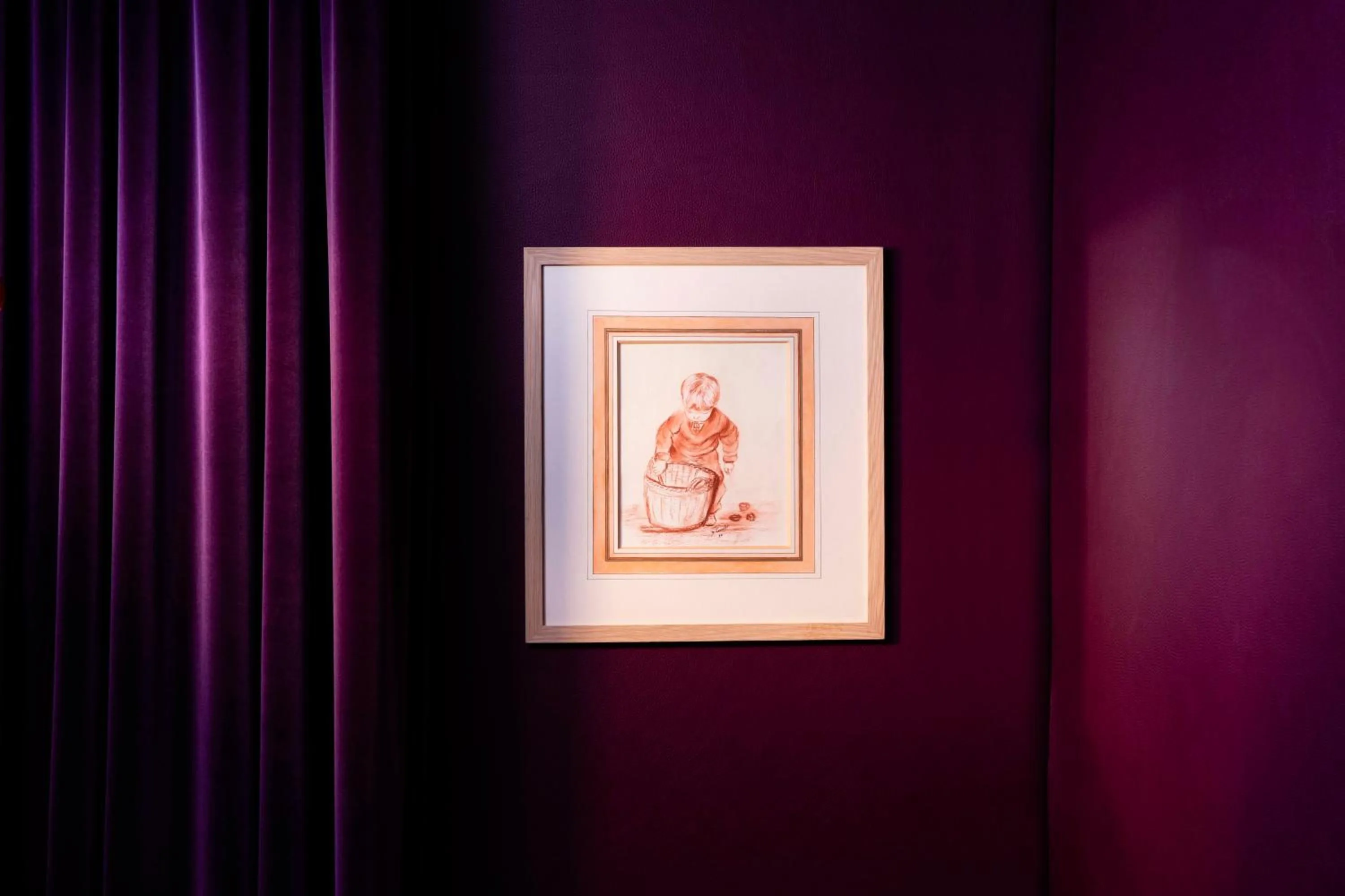 Decorative detail in Hotel Pas De Calais