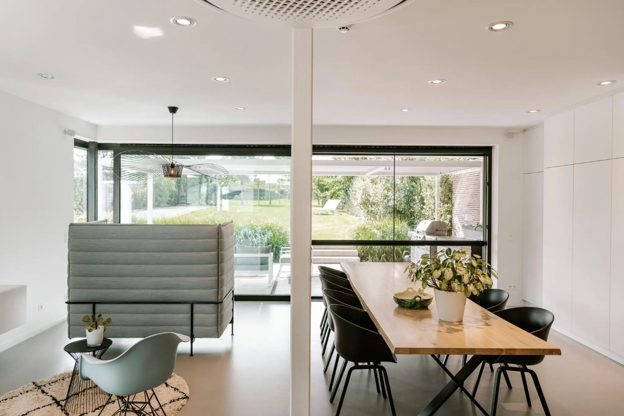 Seating area in BnB Manere