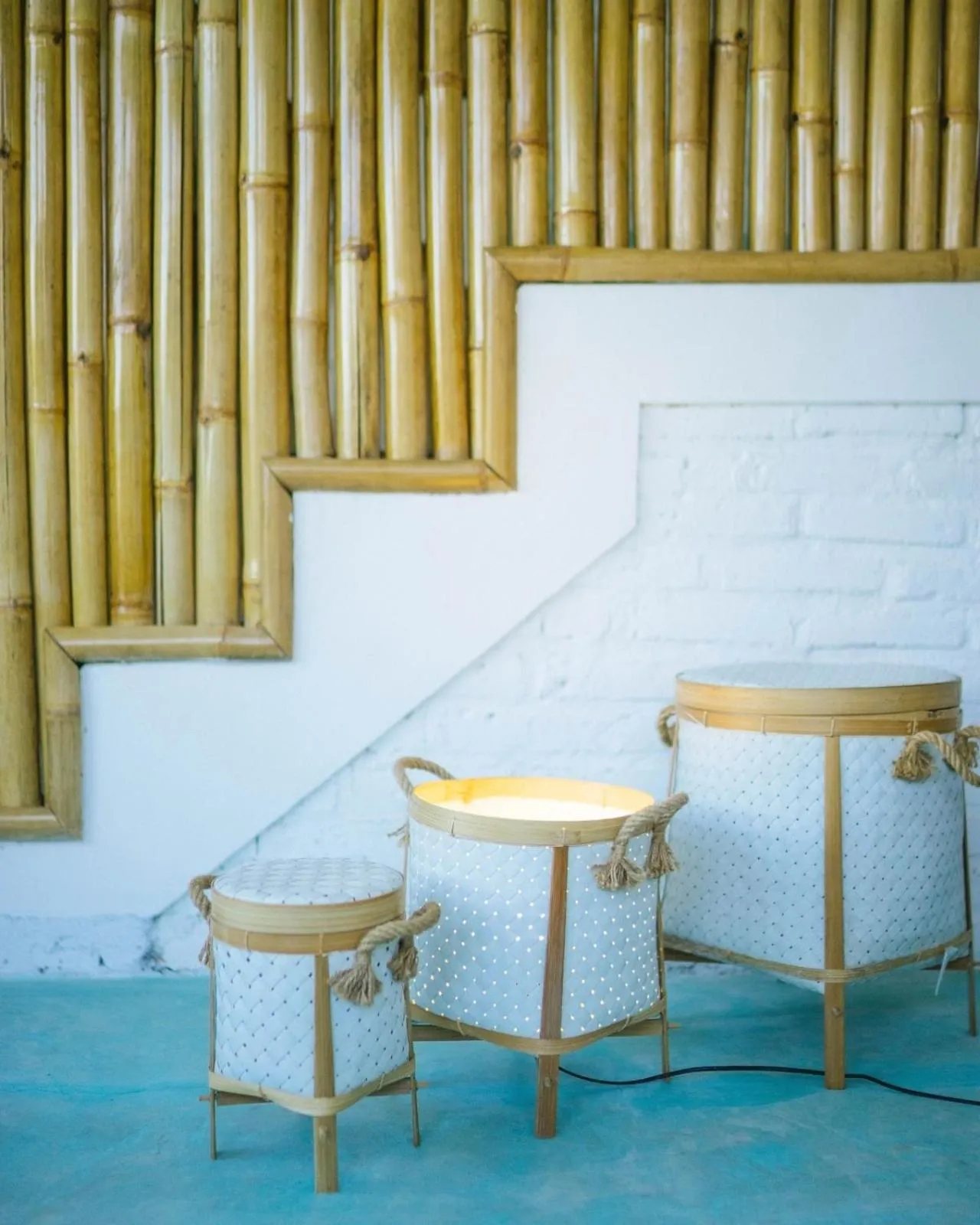 Decorative detail in Canggu Boutique Art Hotel