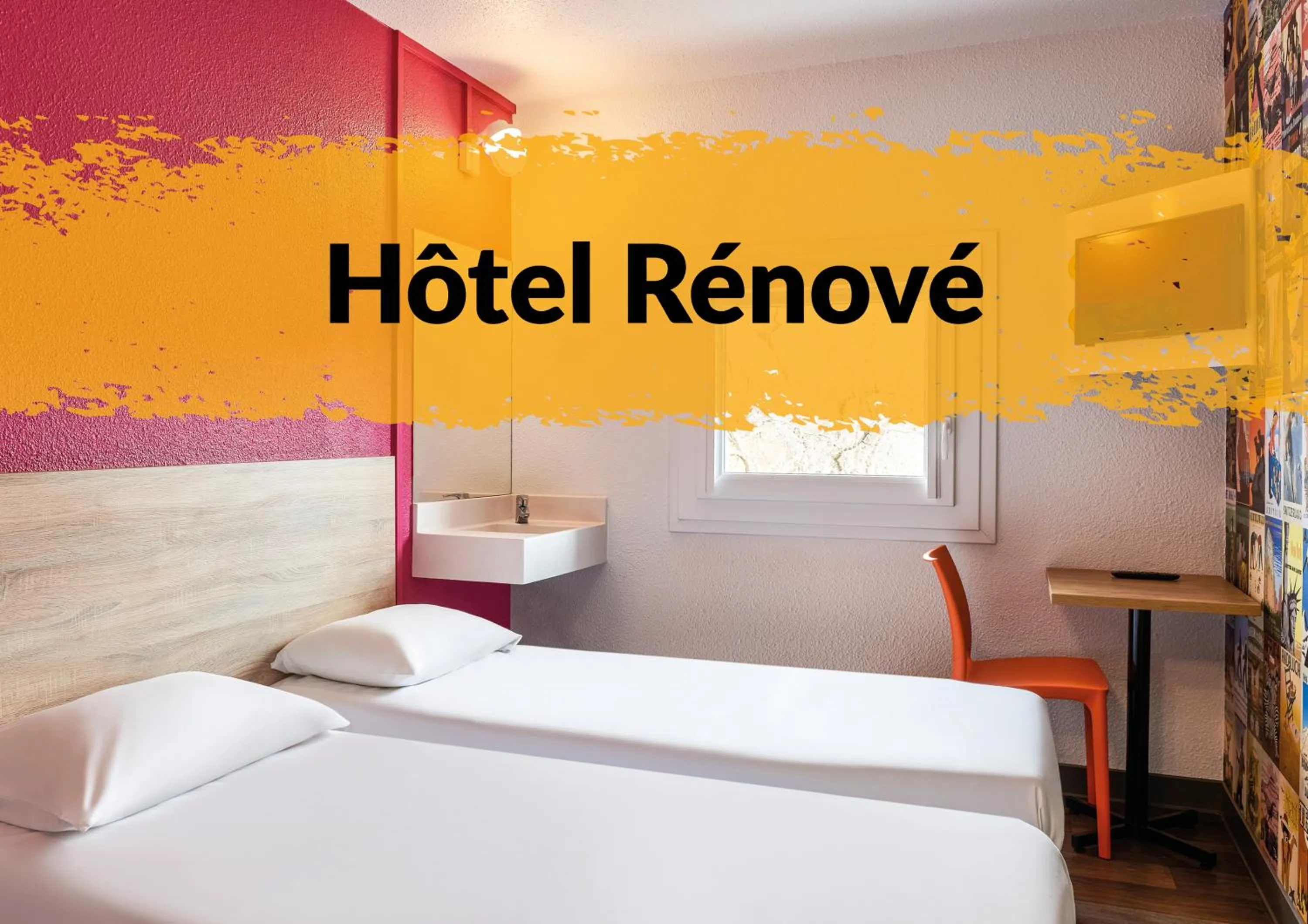 Bed in hotelF1 Amiens Est