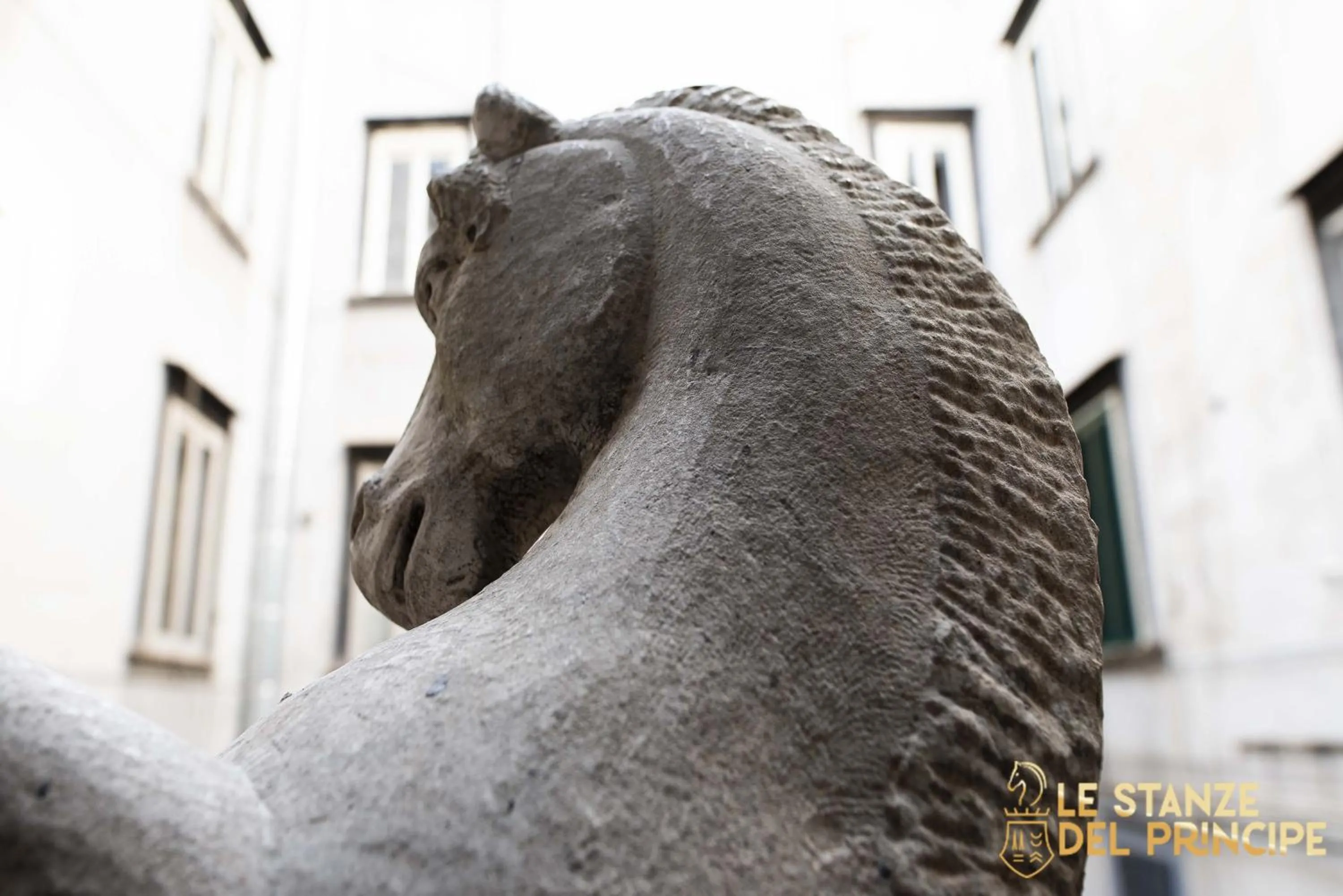 Decorative detail in Le Stanze del Principe