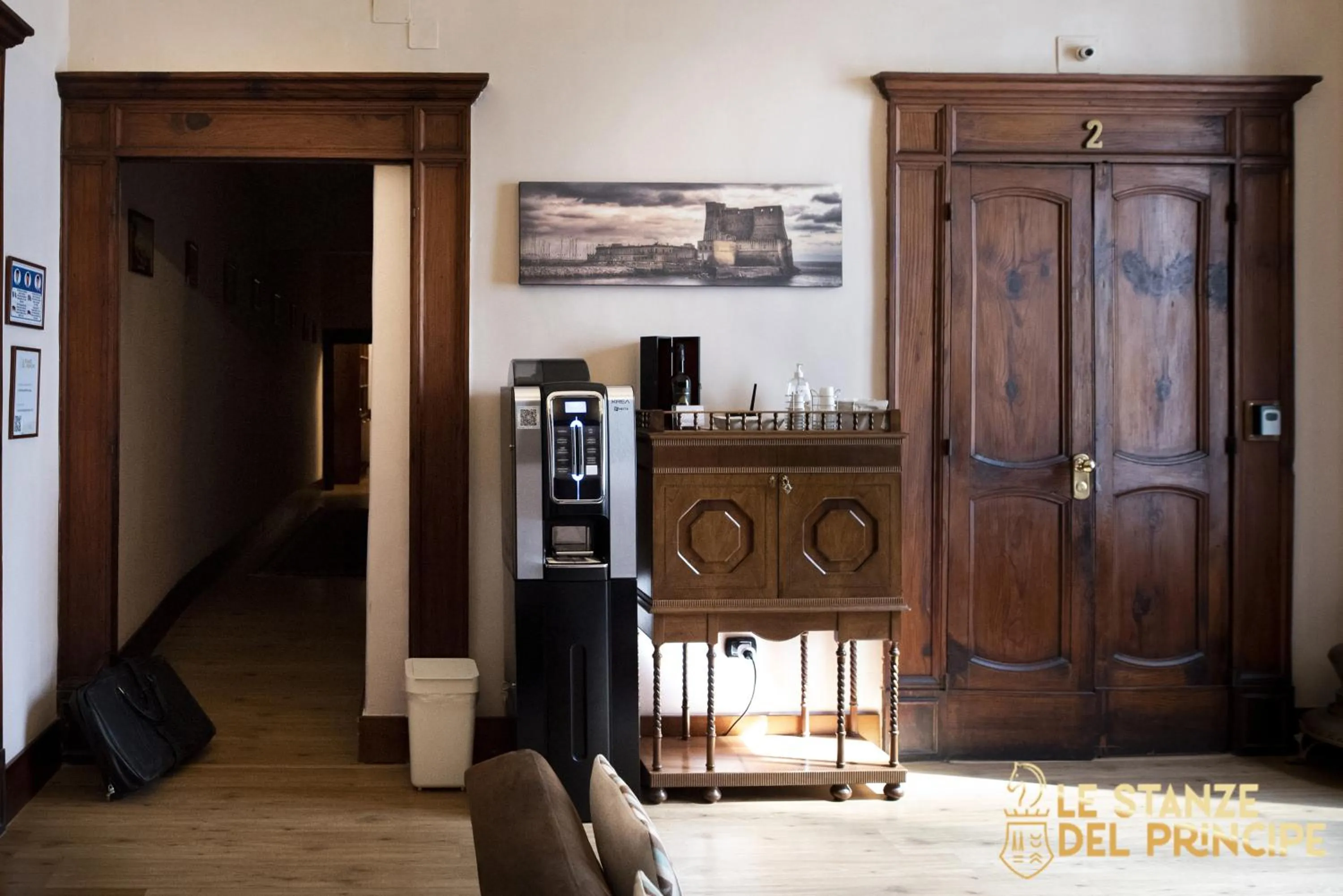 Living room in Le Stanze del Principe