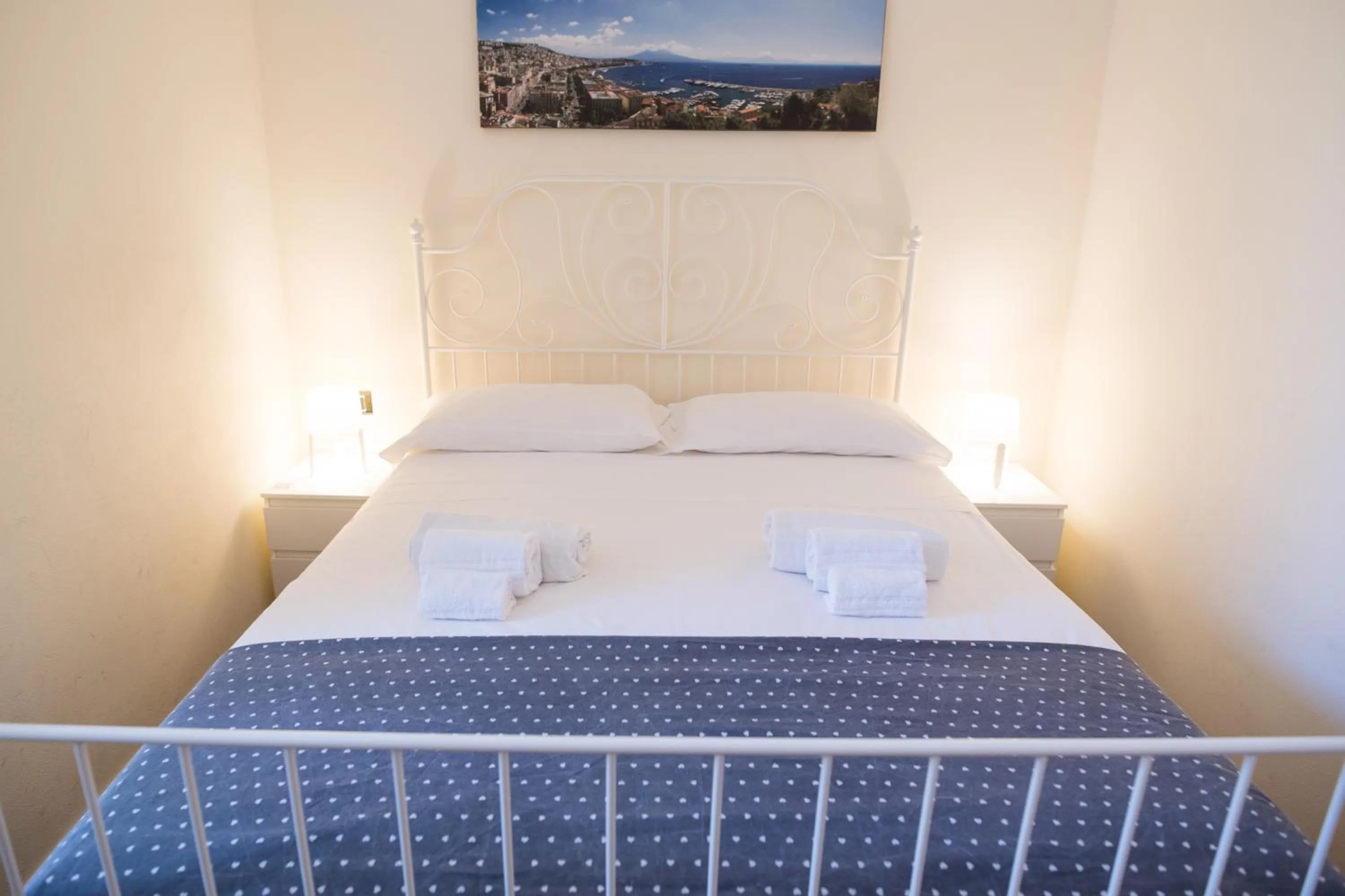 Decorative detail, Bed in Le Stanze del Principe