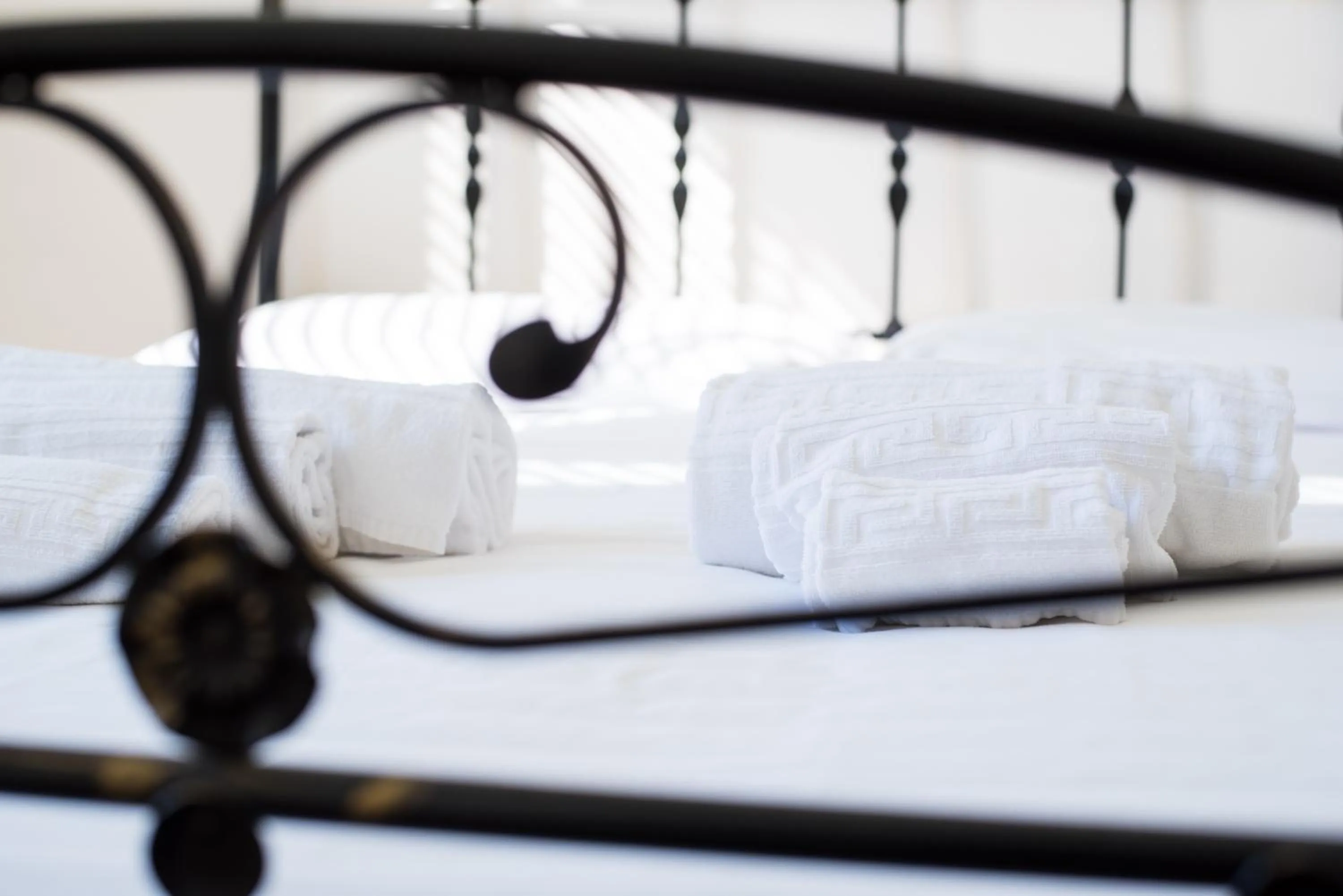 Decorative detail, Bed in Le Stanze del Principe