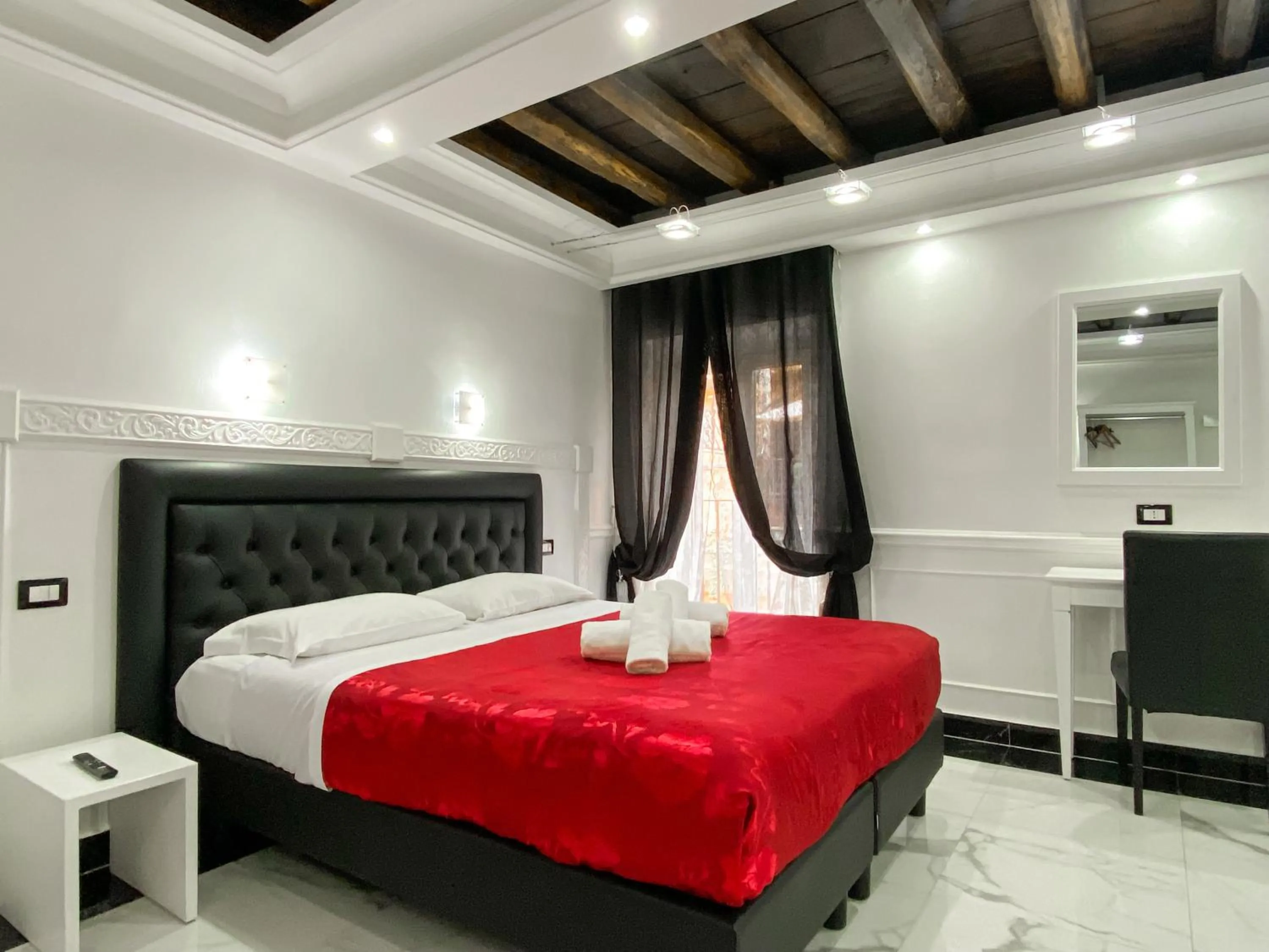 Bedroom, Bed in Relais Parlamento