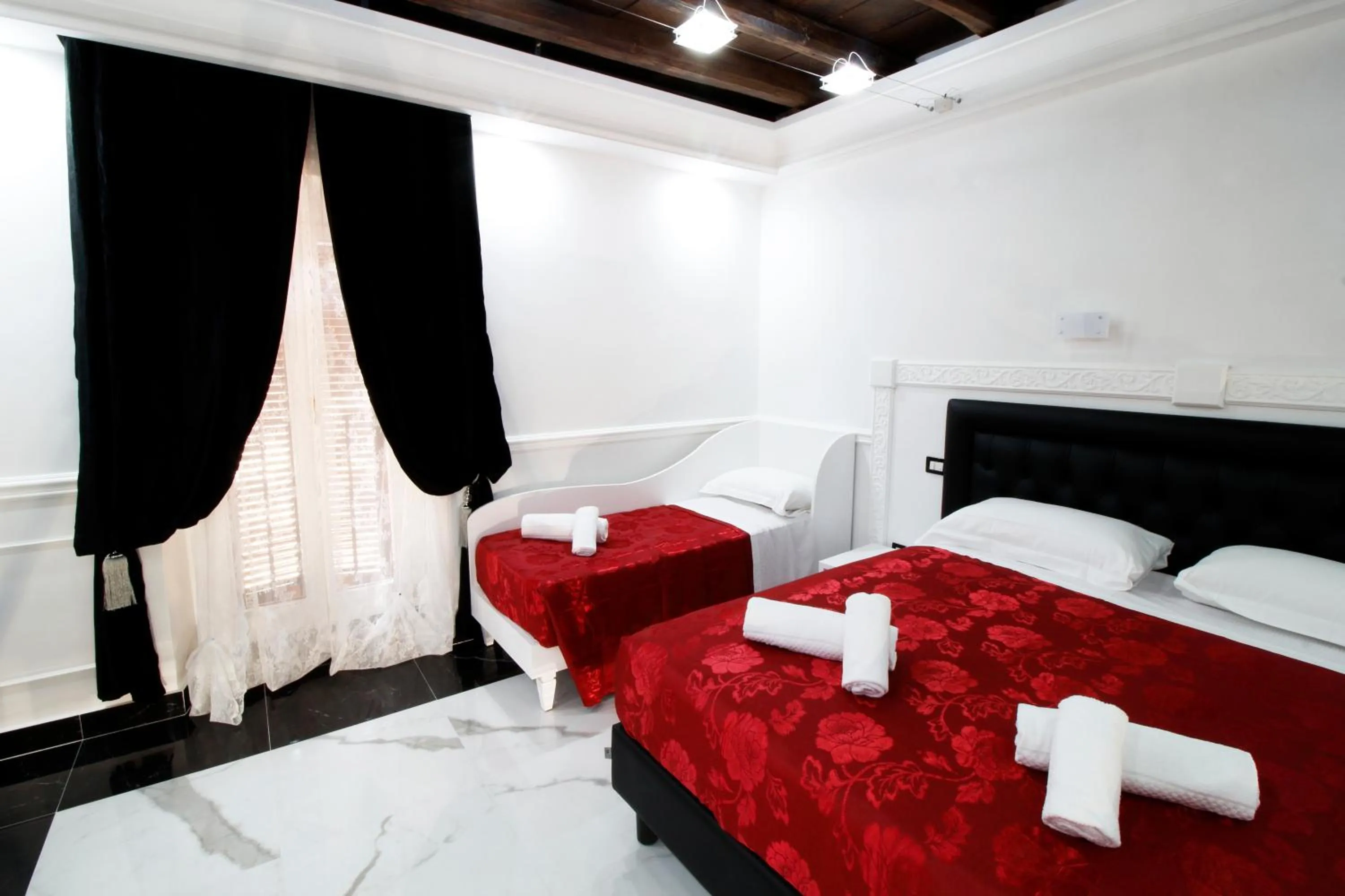 Bedroom, Bed in Relais Parlamento