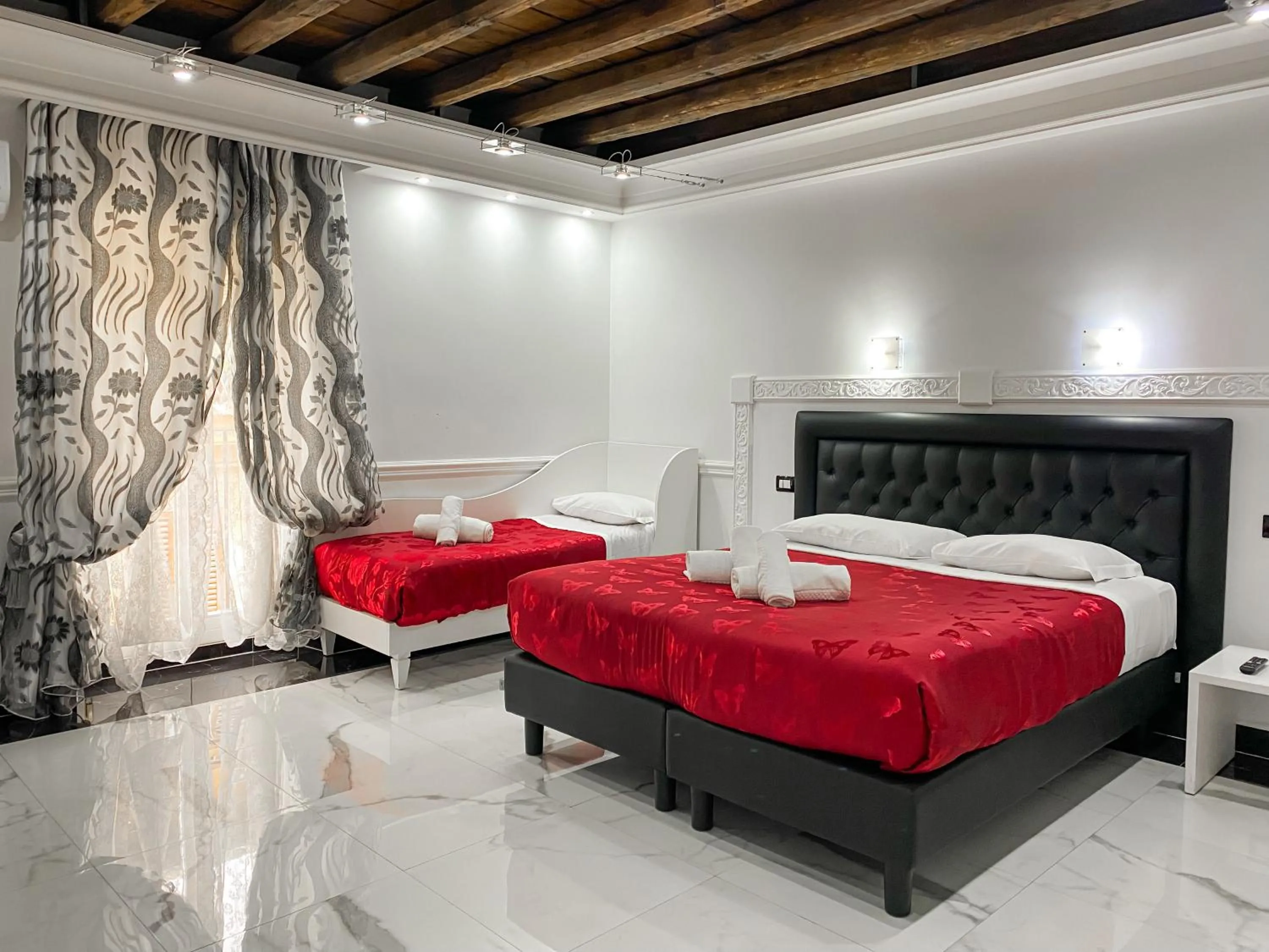 Bedroom, Bed in Relais Parlamento