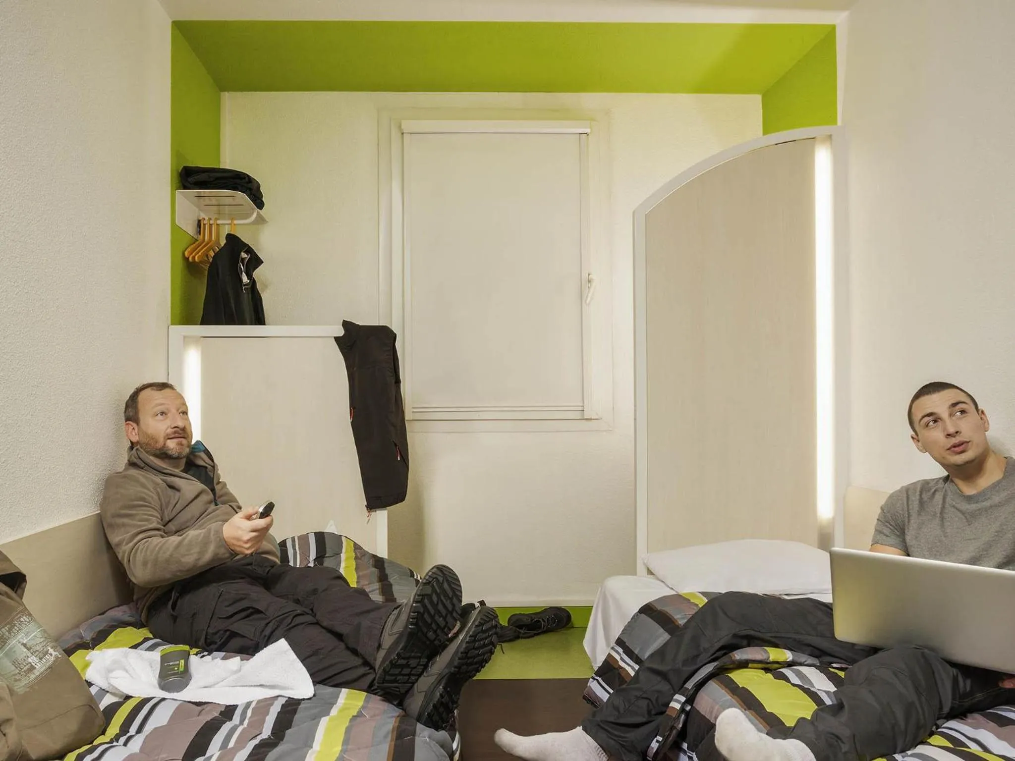 Bedroom, Bed in hotelF1 Avignon Centre Courtine gare TGV