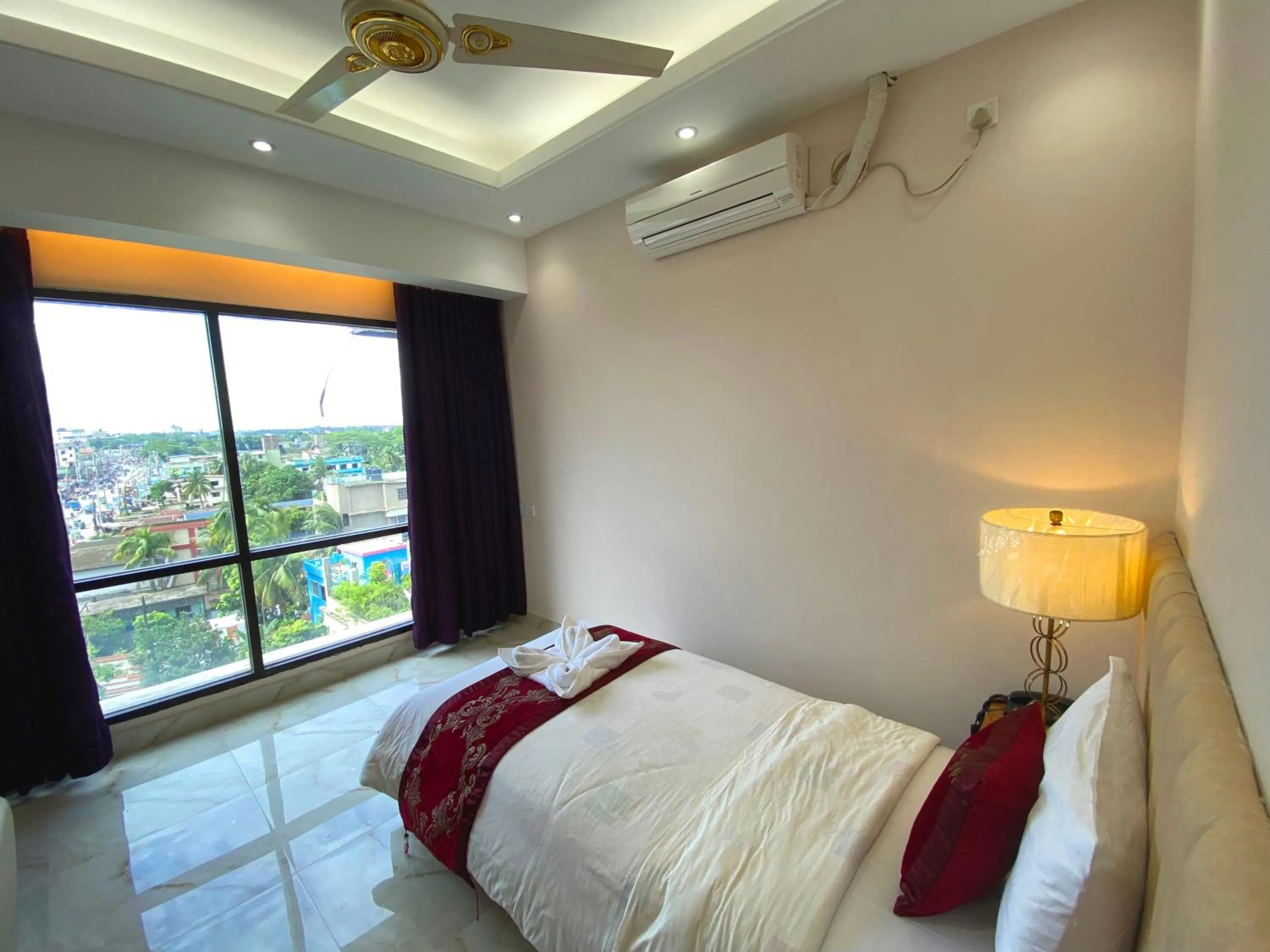 Bed in Hotel Valentino