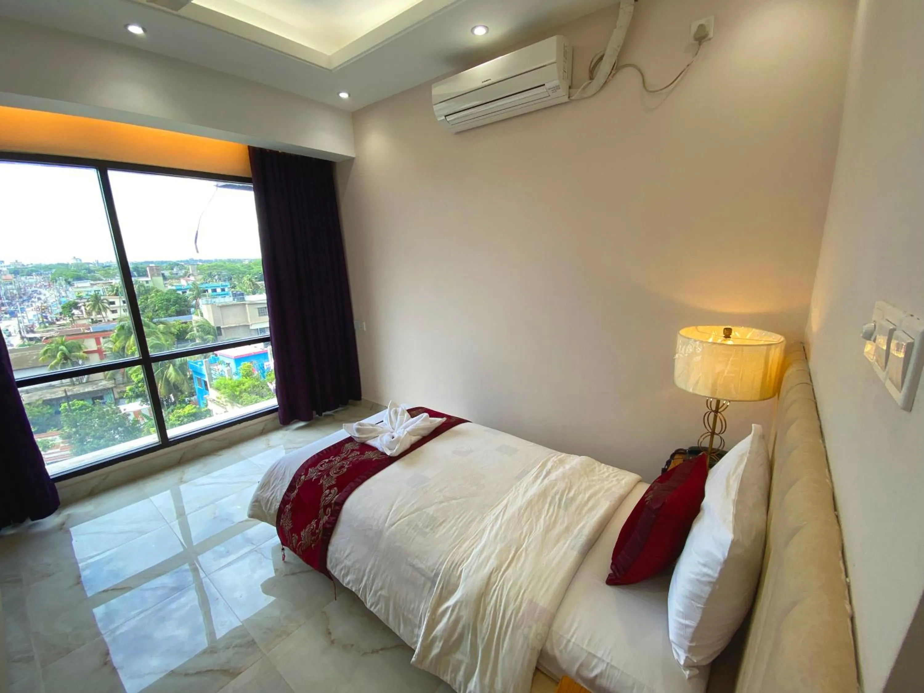 Bed in Hotel Valentino