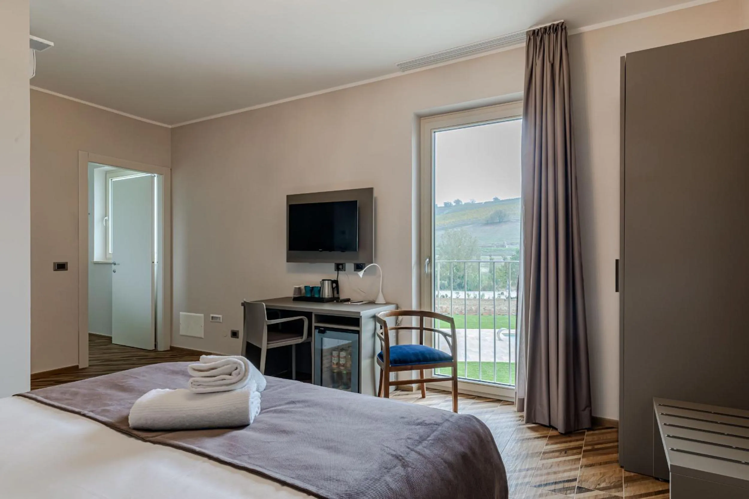 Bedroom, Bed in L'aja della Mirusina - Piedmont Resort Monferrato Langhe