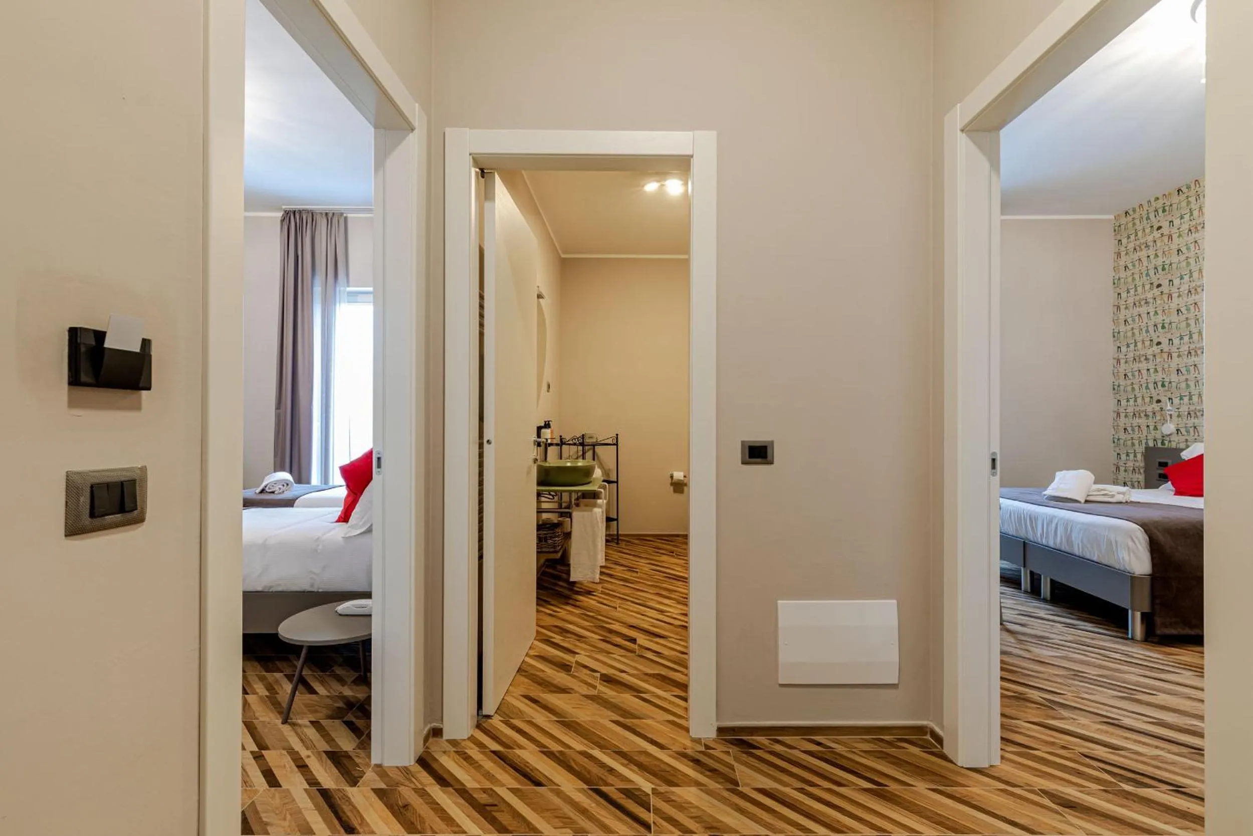 Patio, Bed in L'aja della Mirusina - Piedmont Resort Monferrato Langhe