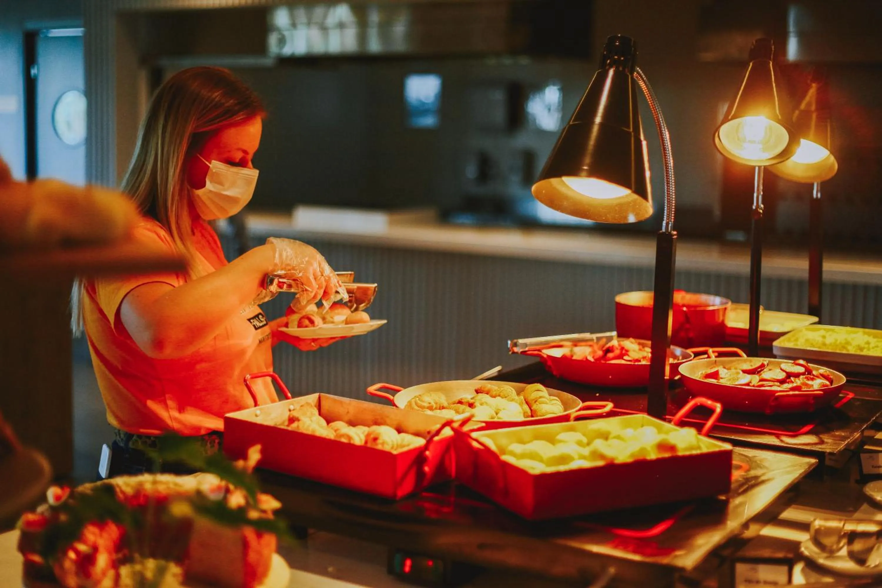 Breakfast in Grand Suítes Family Resort