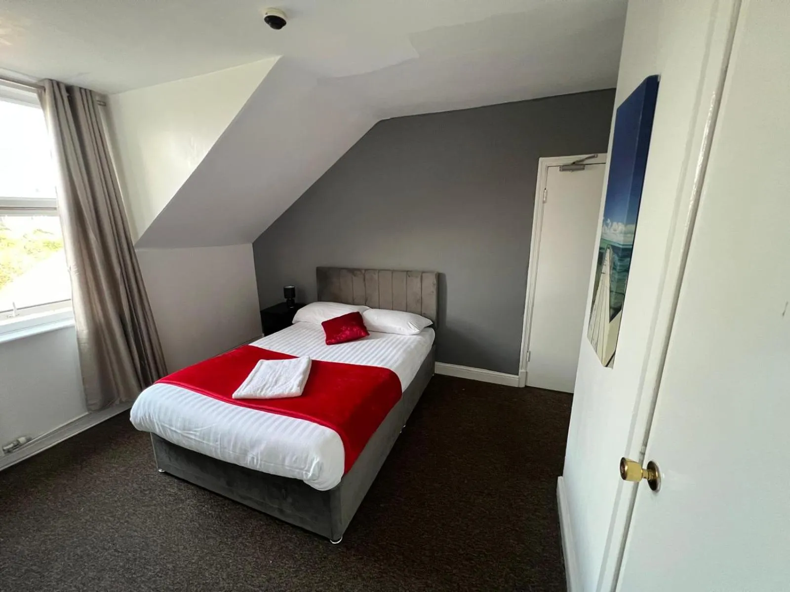 Bed in Campbells Guest House