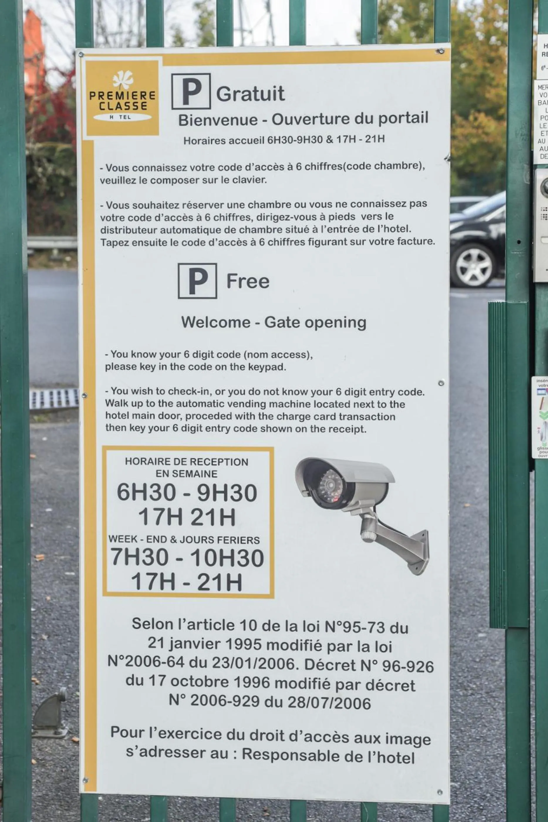 Logo/Certificate/Sign in Premiere Classe Paris Nord - Sarcelles