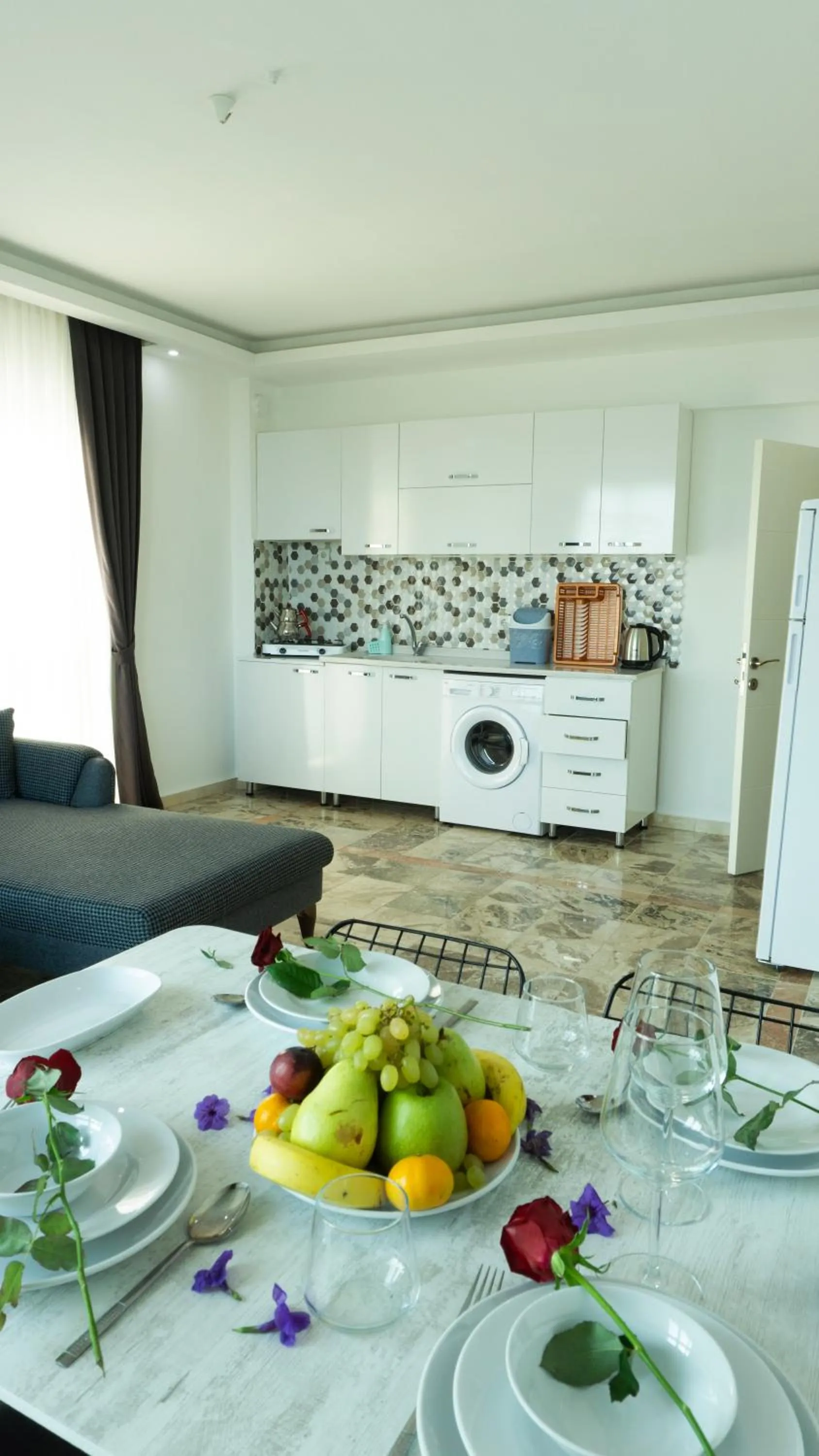 kitchen in Yelken Apart Hotel