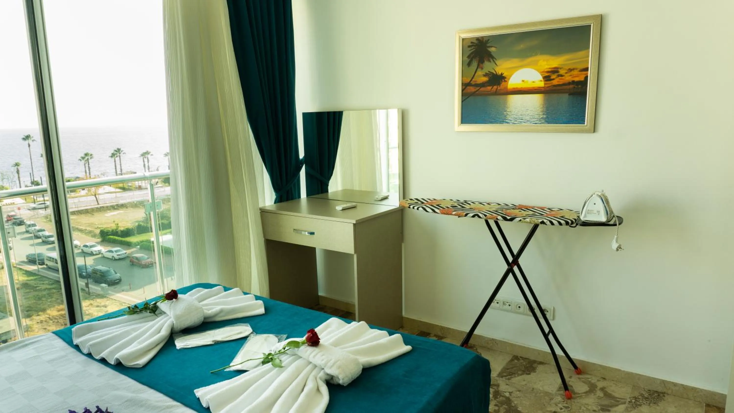 Bed in Yelken Apart Hotel